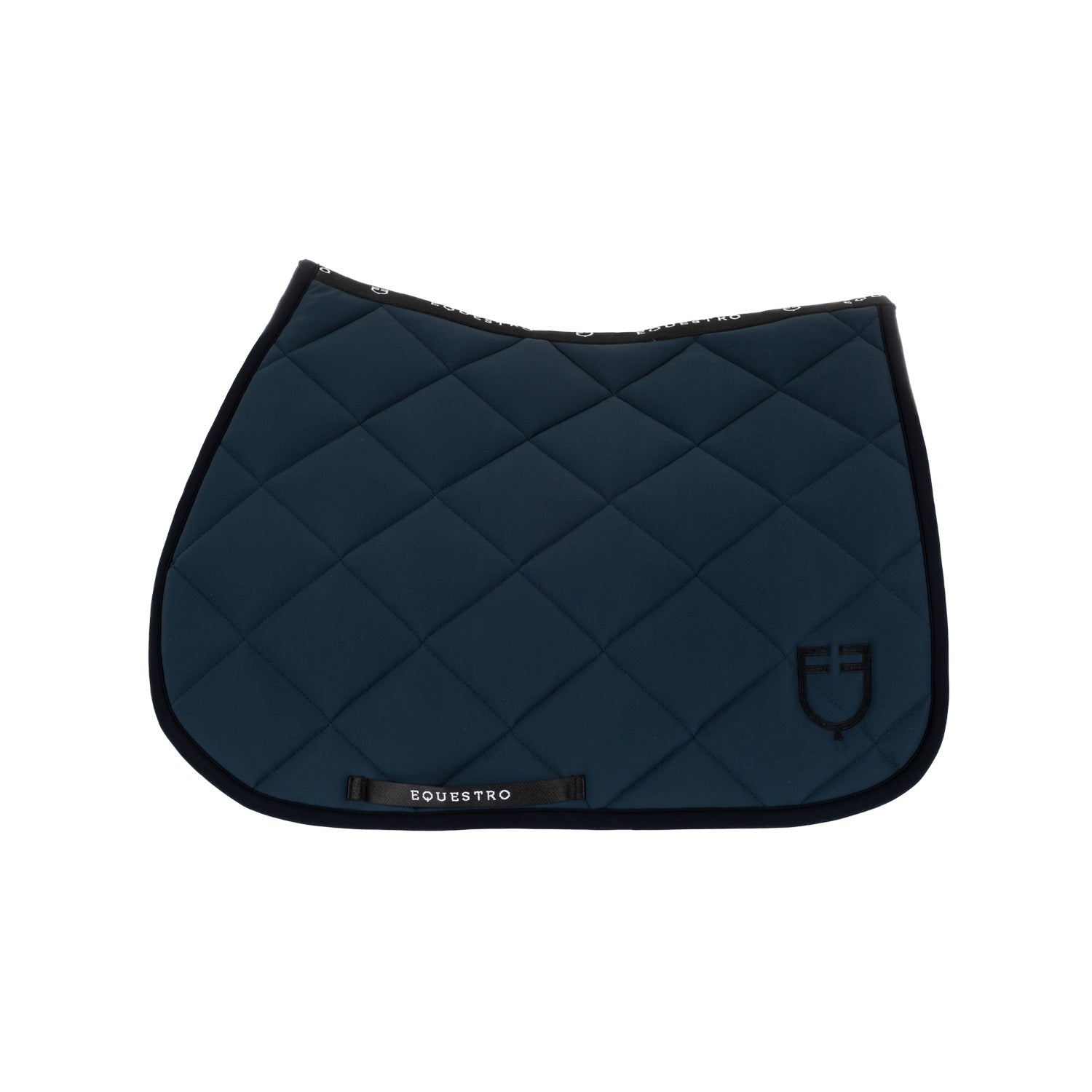 Equestro Sottosella Salto con Logo Ricamato Line Edition nero