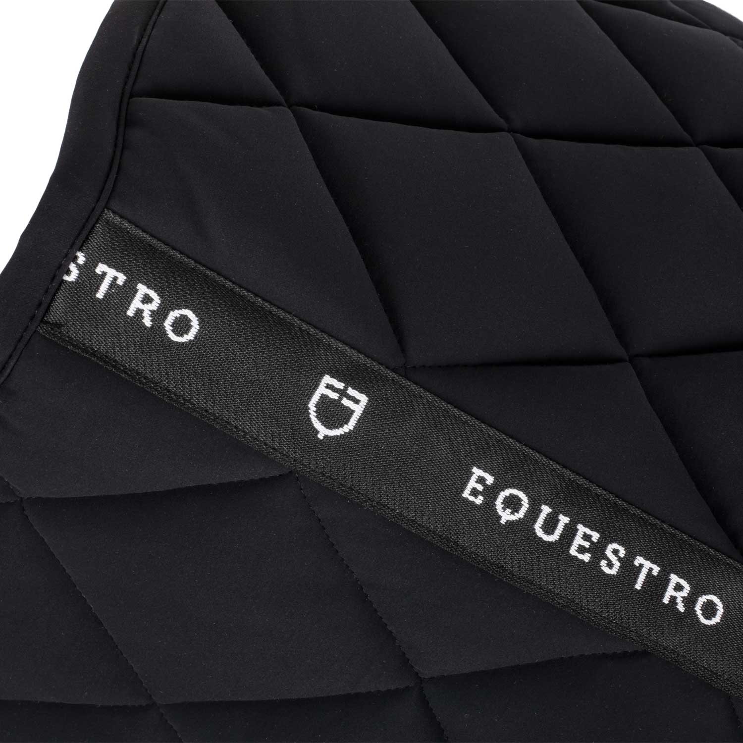 Equestro Sottosella Salto con Logo Ricamato Line Edition nero