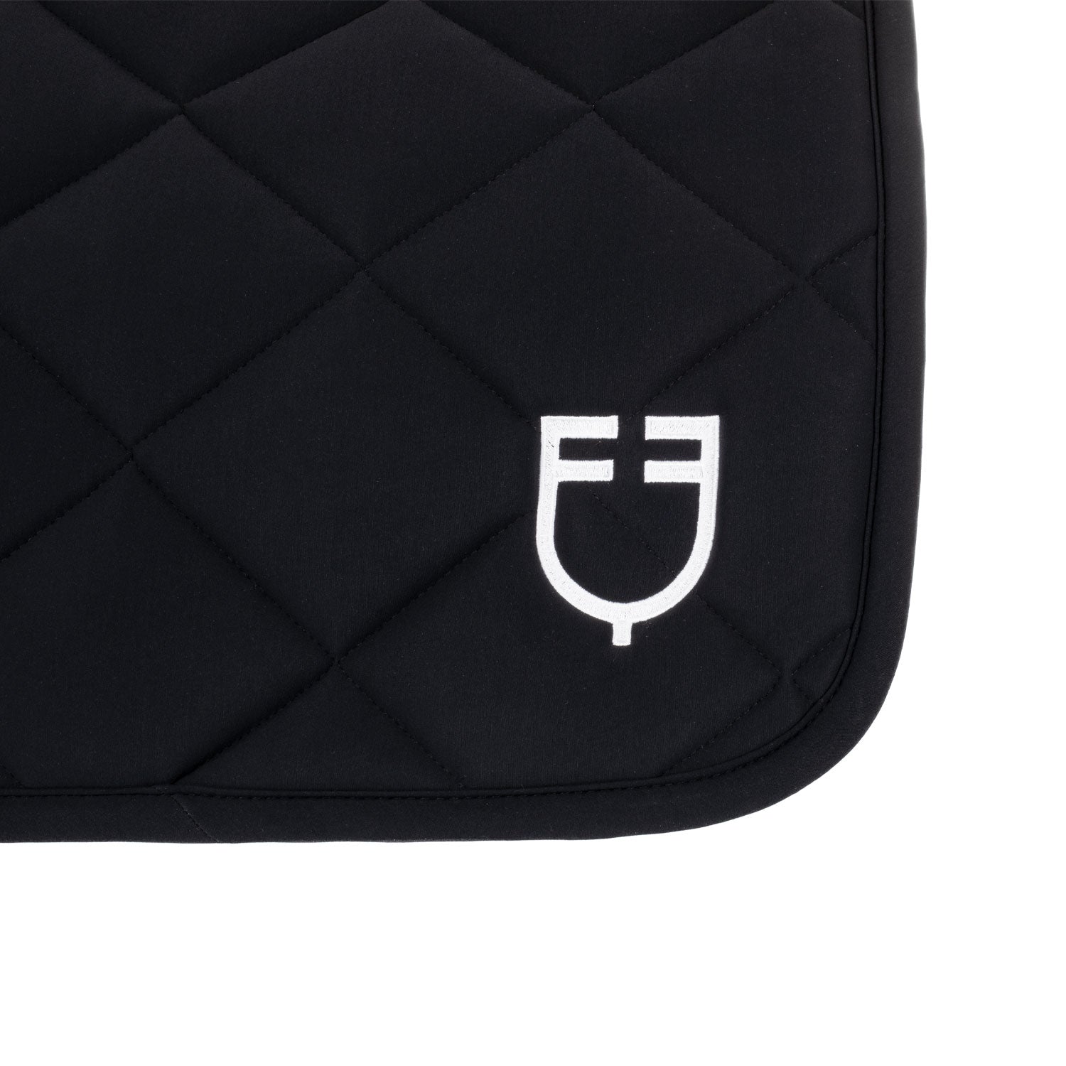 Equestro Sottosella Salto con Logo Ricamato Line Edition nero