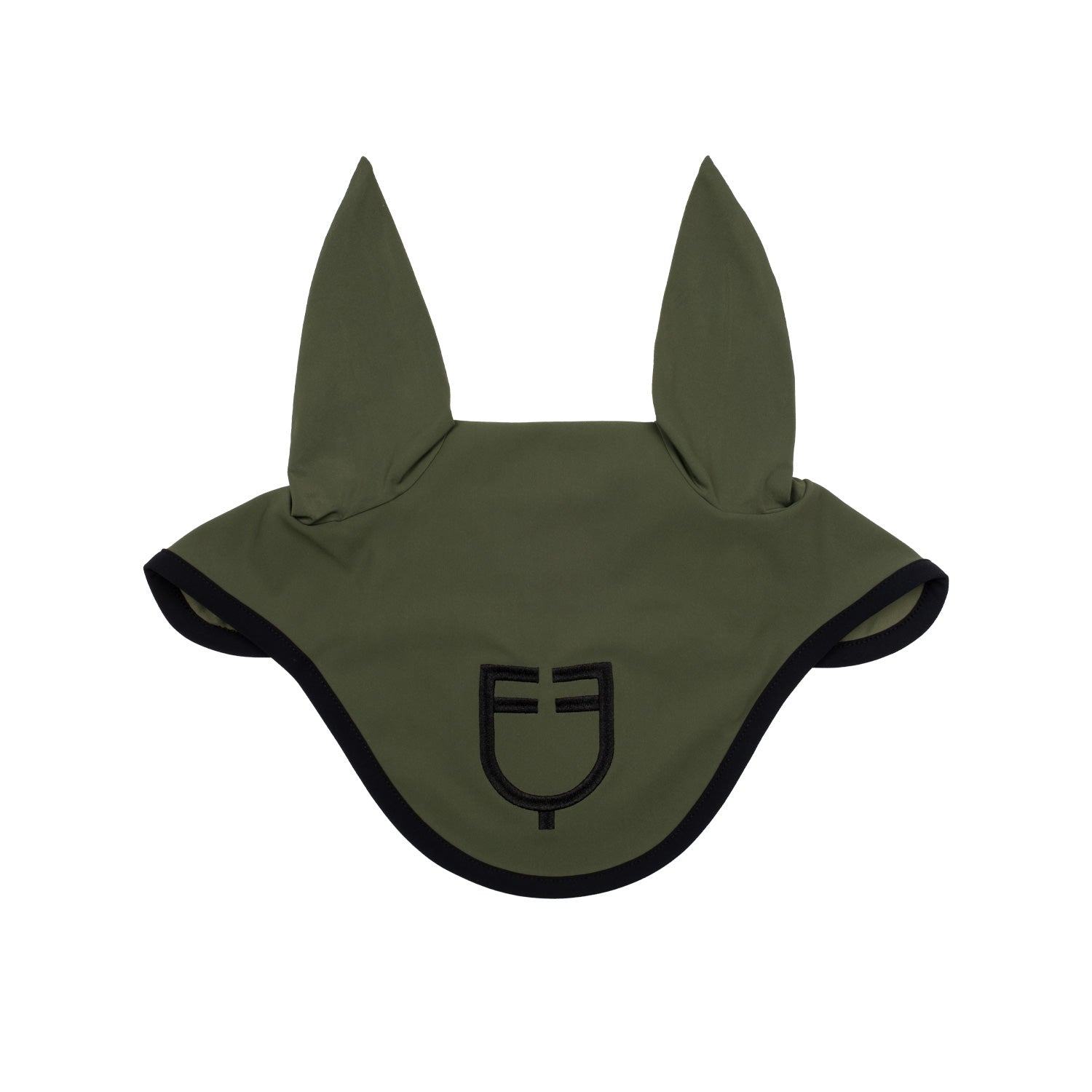 Equestro Cuffietta in Tessuto Tecnico Line Edition nero