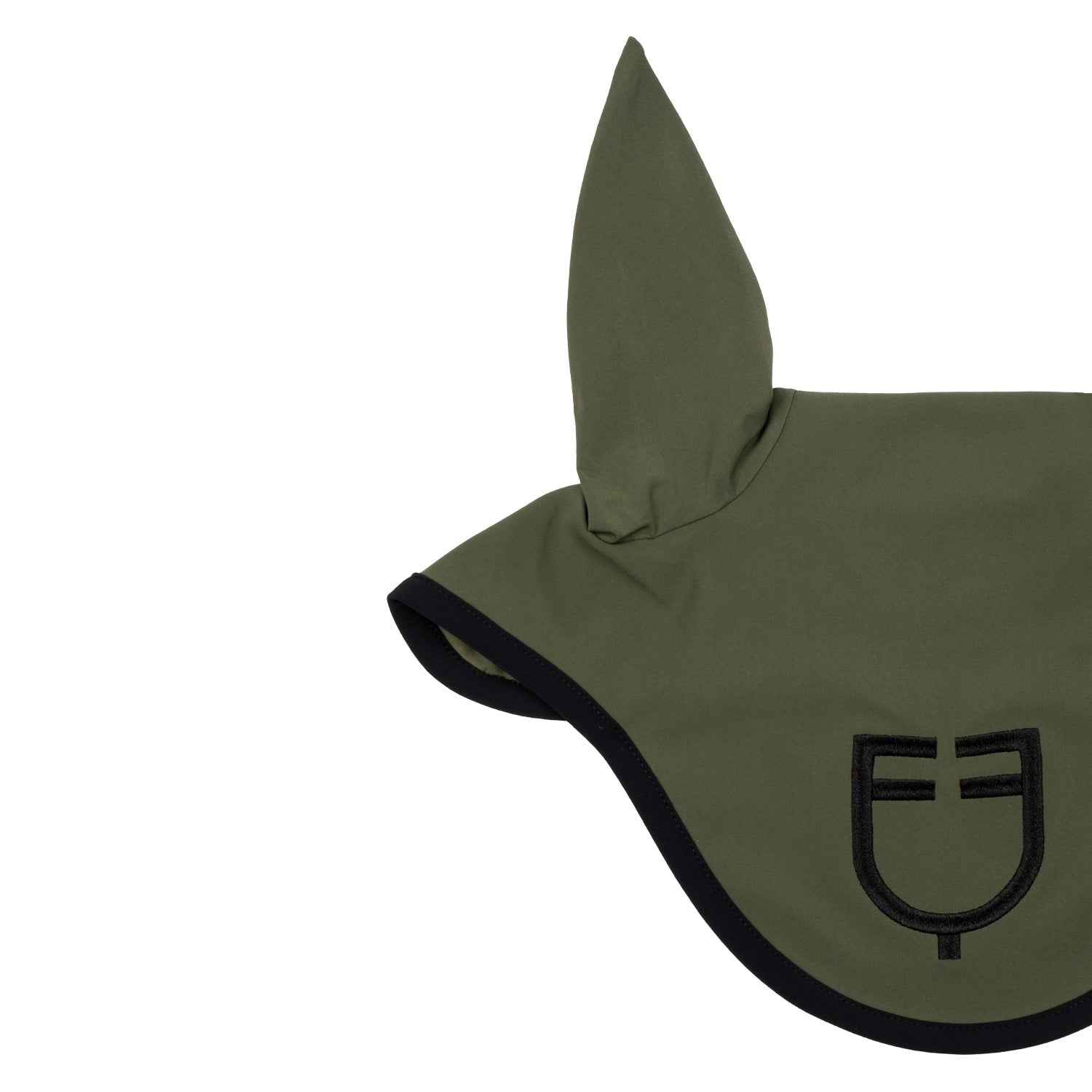 Equestro Cuffietta in Tessuto Tecnico Line Edition nero