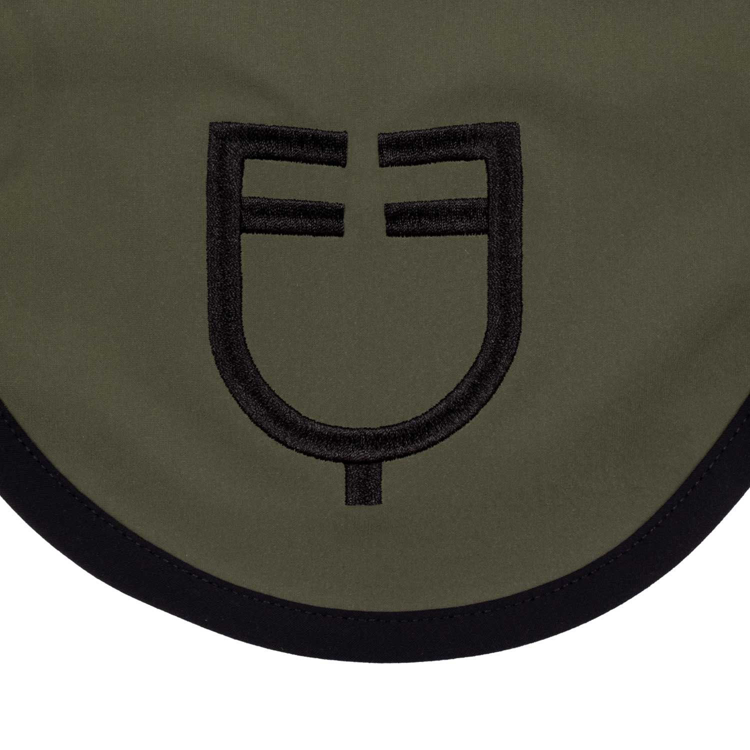 Equestro Cuffietta in Tessuto Tecnico Line Edition nero