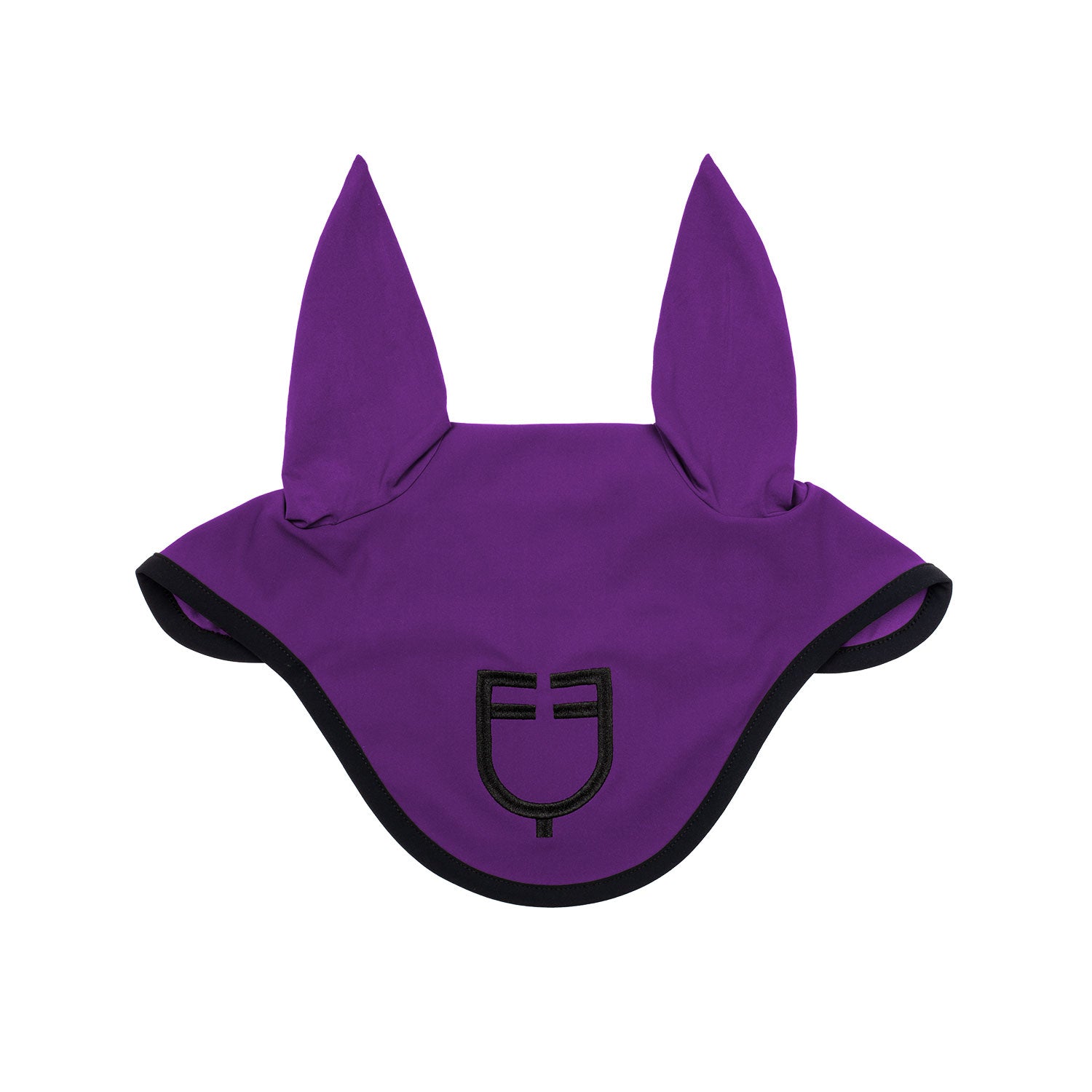 Equestro Cuffietta in Tessuto Tecnico Line Edition nero