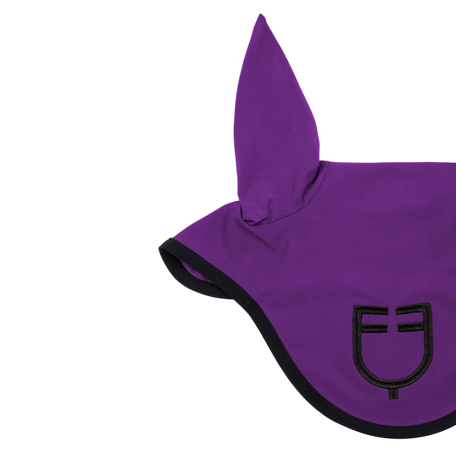 Equestro Cuffietta in Tessuto Tecnico Line Edition nero