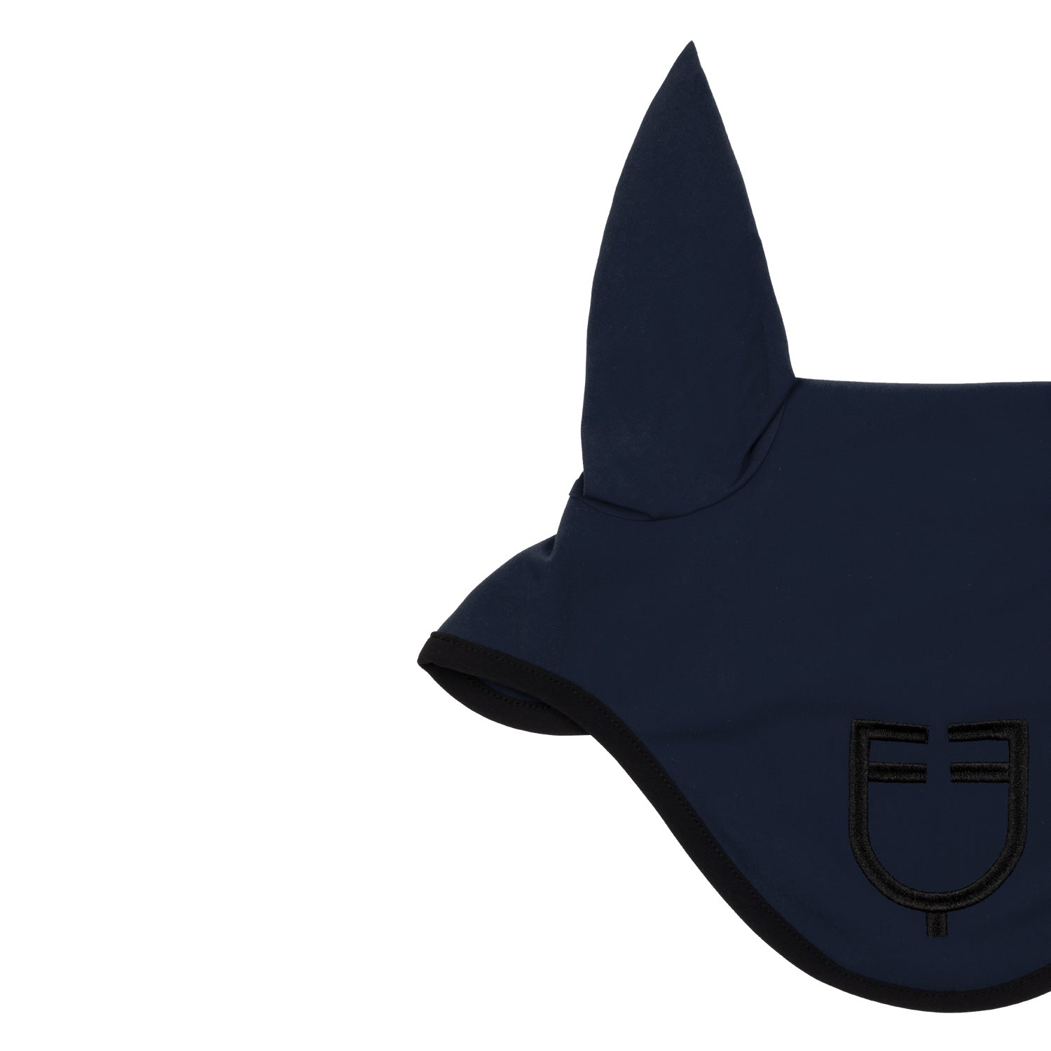 Equestro Cuffietta in Tessuto Tecnico Line Edition nero
