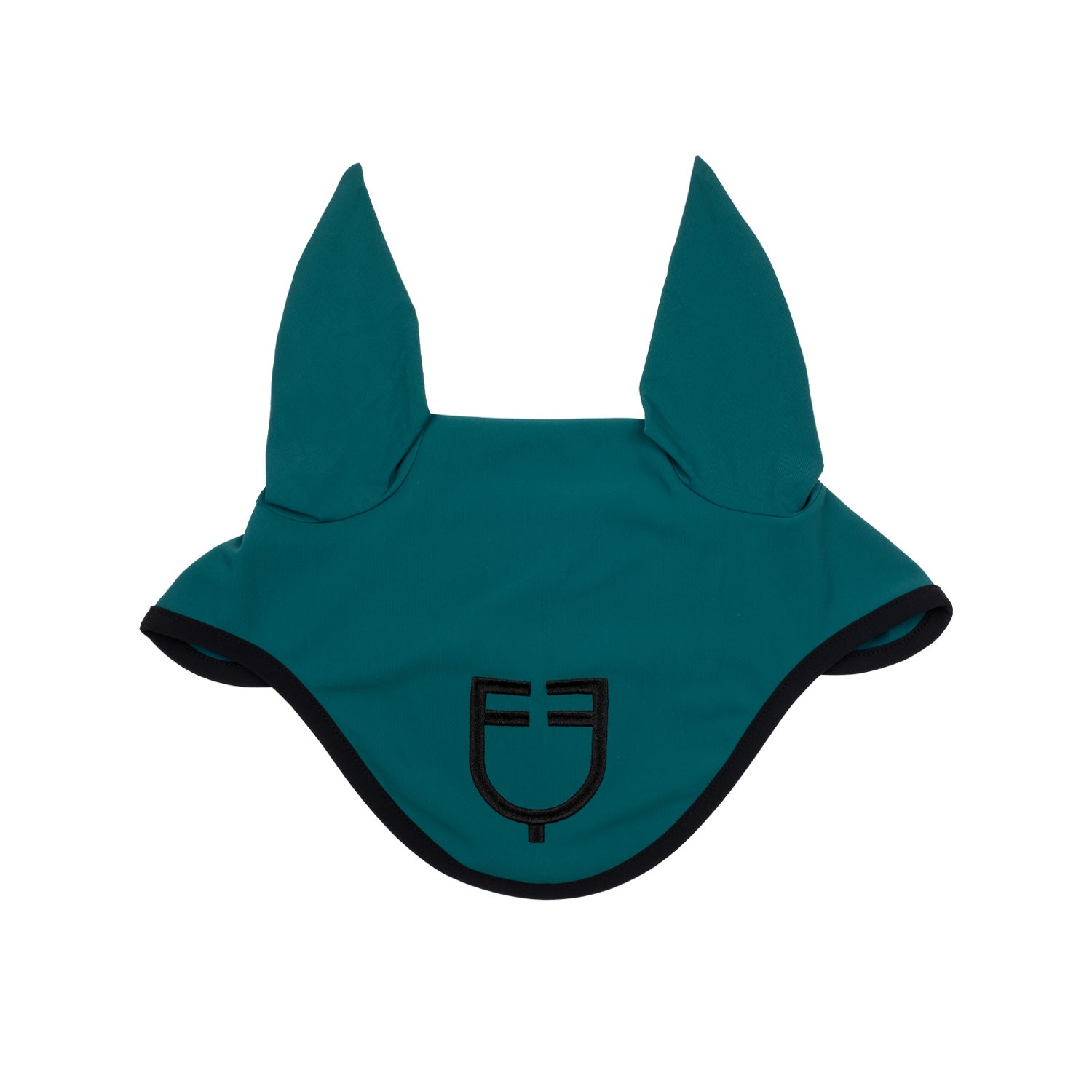 Equestro Cuffietta in Tessuto Tecnico Line Edition nero