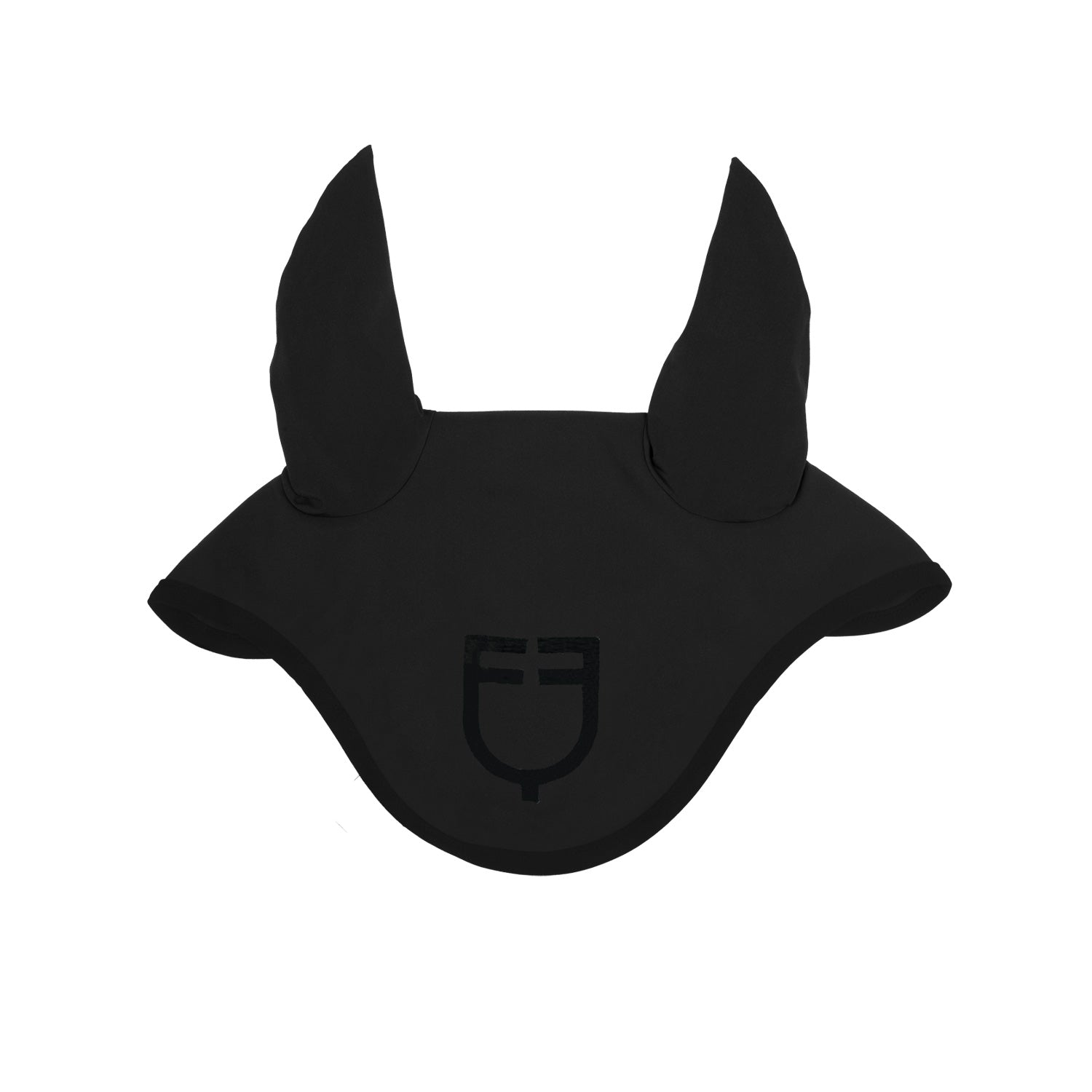 Equestro Cuffietta in Tessuto Tecnico Line Edition nero