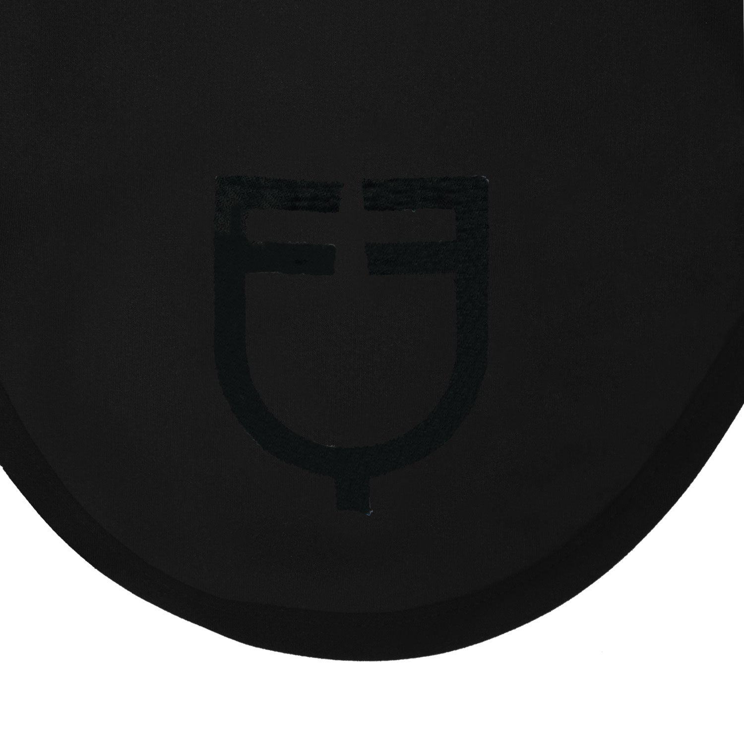 Equestro Cuffietta in Tessuto Tecnico Line Edition nero