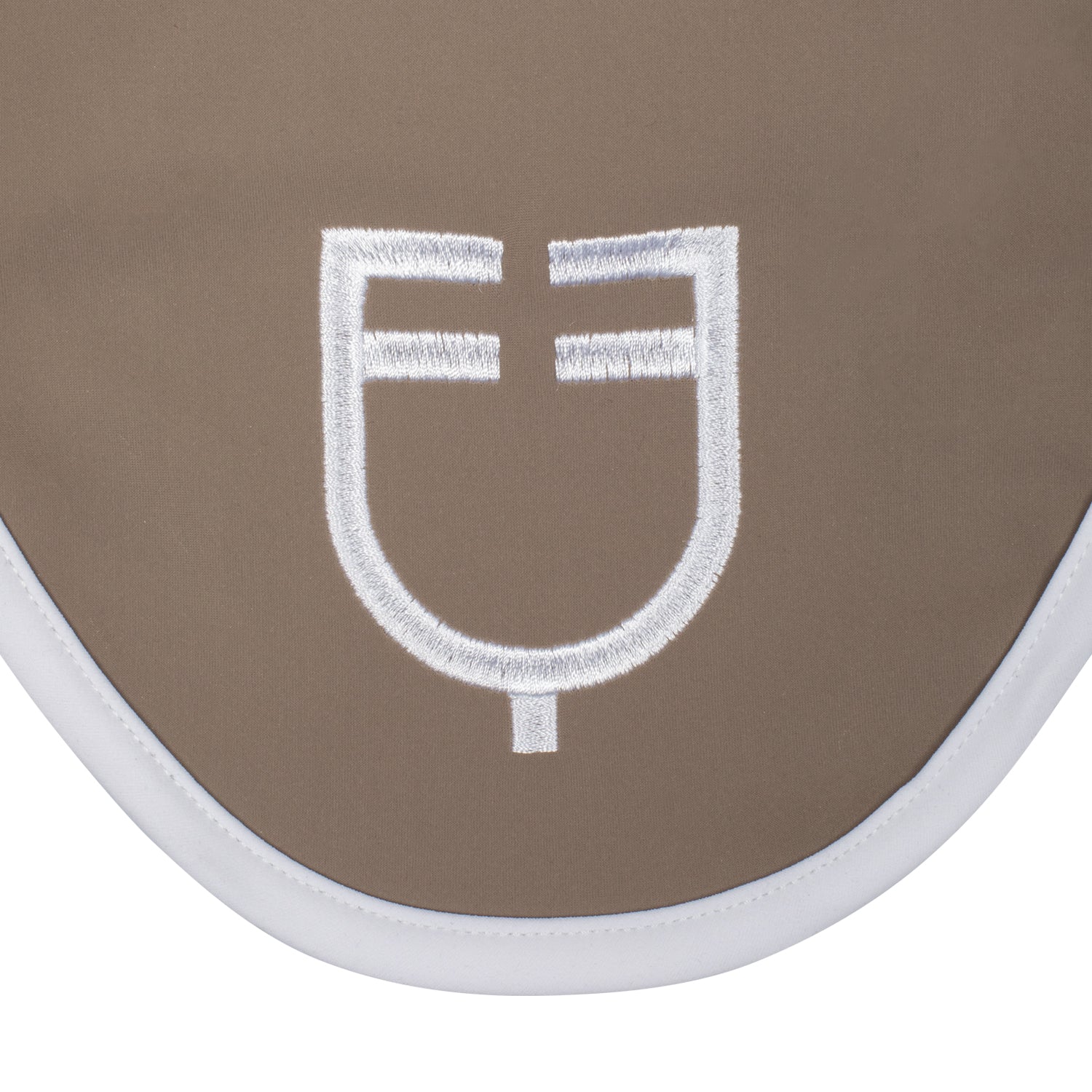 Equestro Cuffietta in Tessuto Tecnico Line Edition bianco