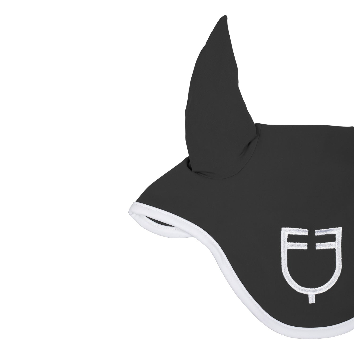 Equestro Cuffietta in Tessuto Tecnico Line Edition bianco