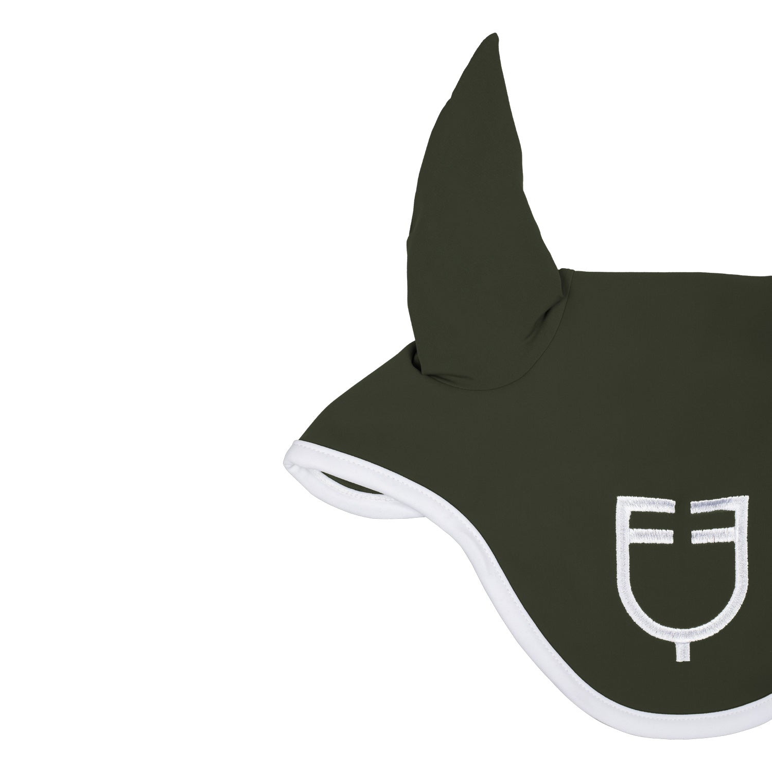Equestro Cuffietta in Tessuto Tecnico Line Edition bianco