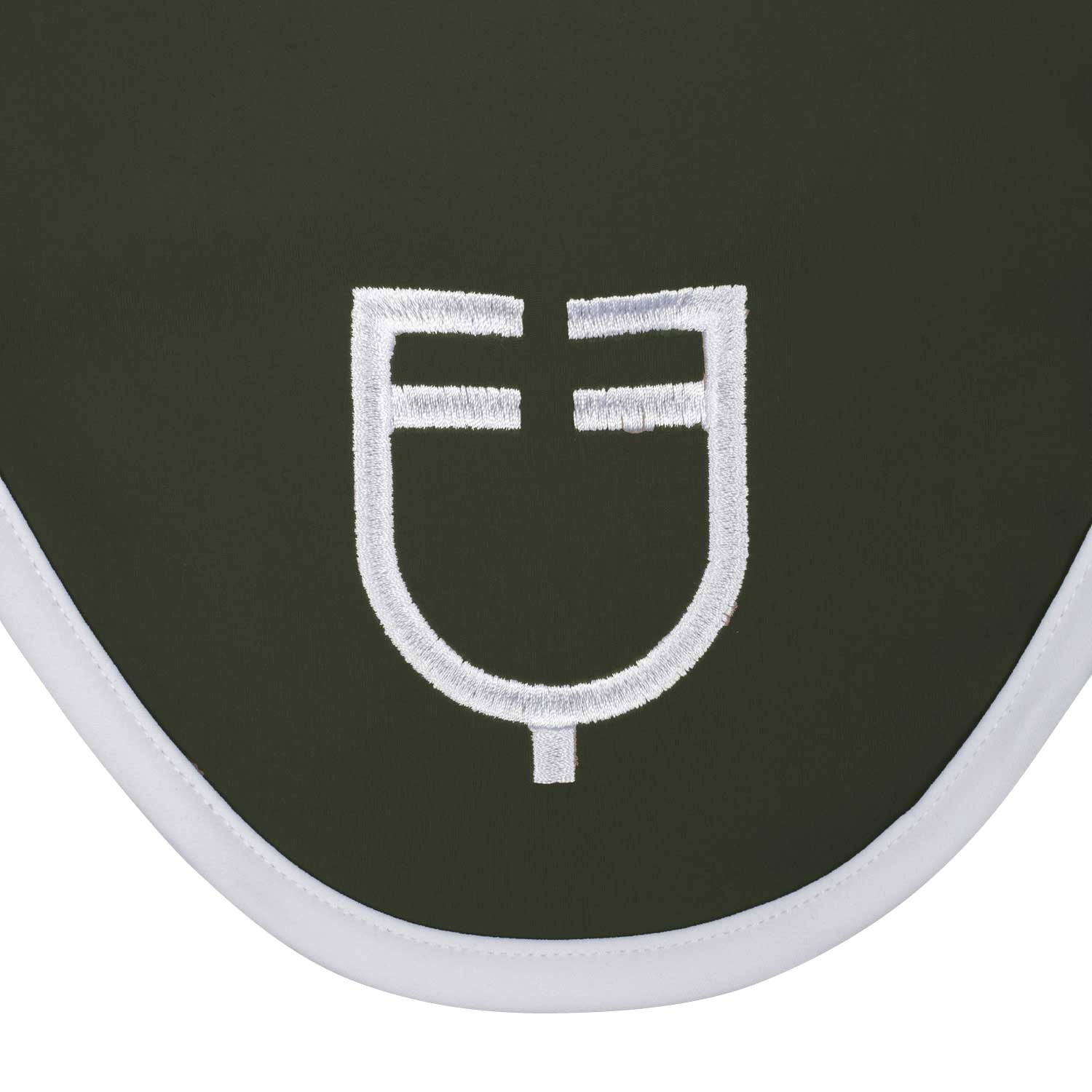 Equestro Cuffietta in Tessuto Tecnico Line Edition bianco