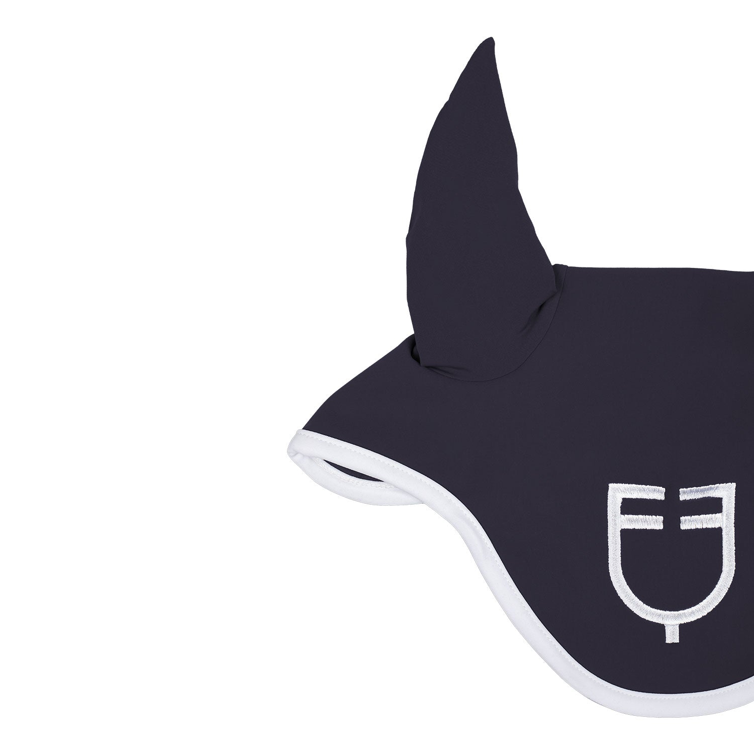 Equestro Cuffietta in Tessuto Tecnico Line Edition bianco