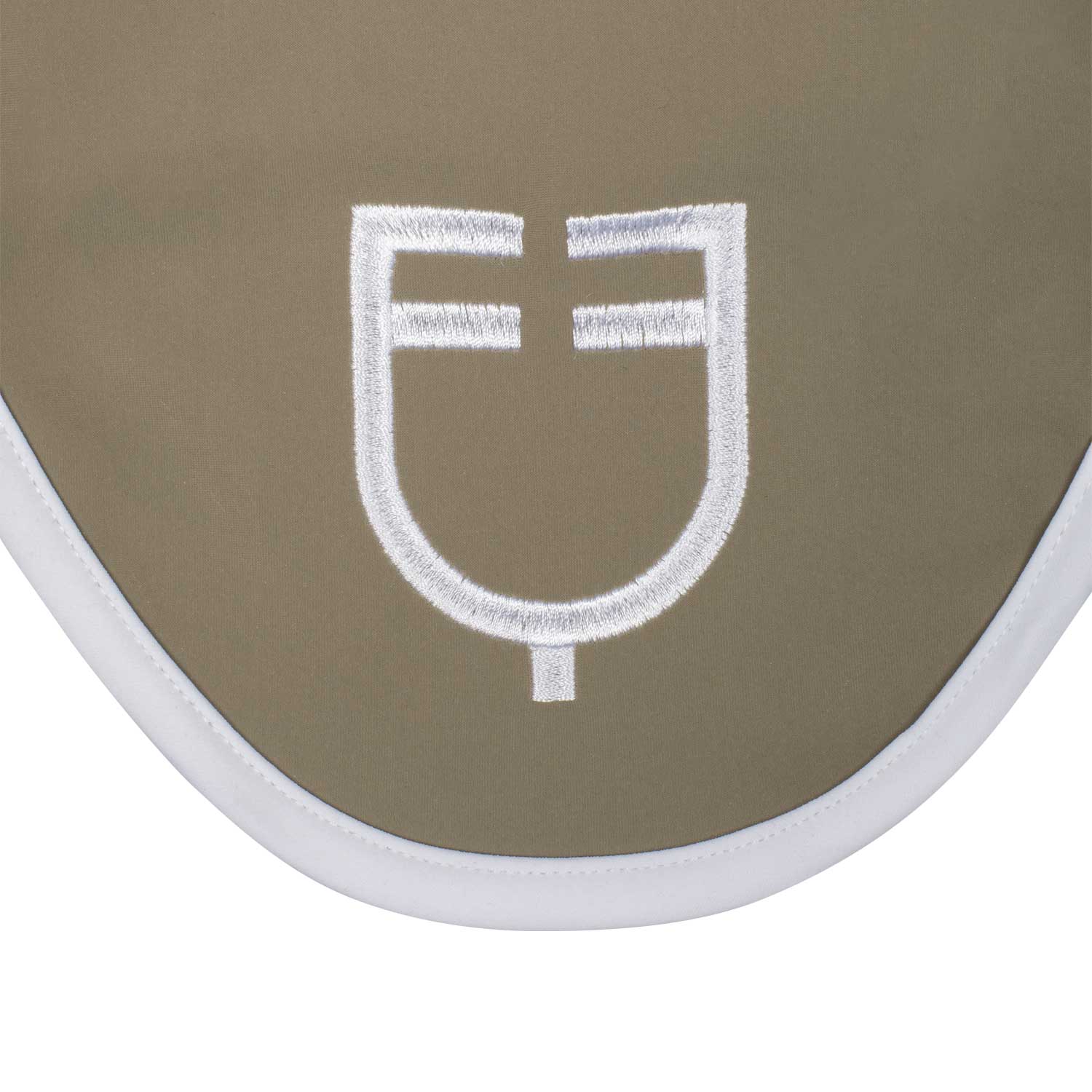 Equestro Cuffietta in Tessuto Tecnico Line Edition bianco