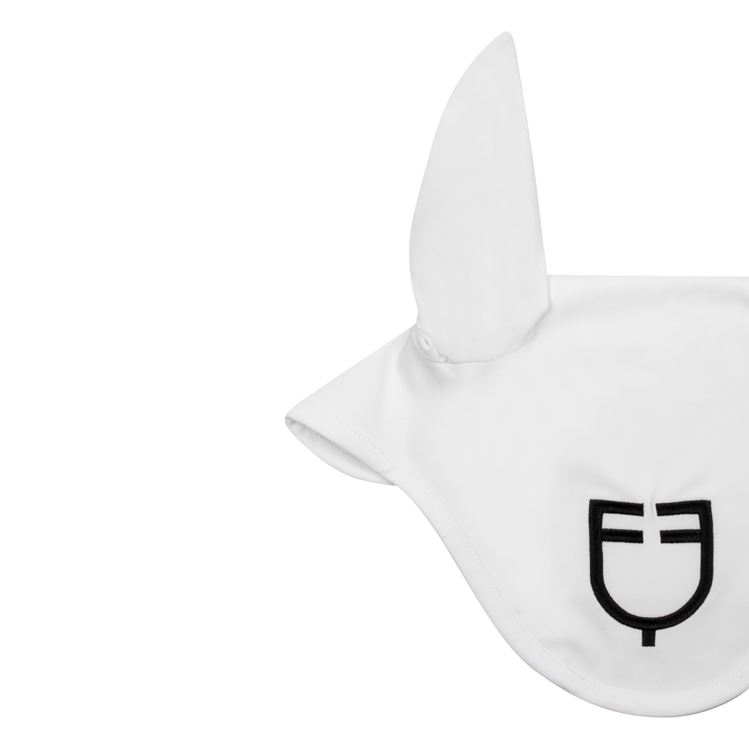 Equestro Cuffietta in Tessuto Tecnico Line Edition bianco