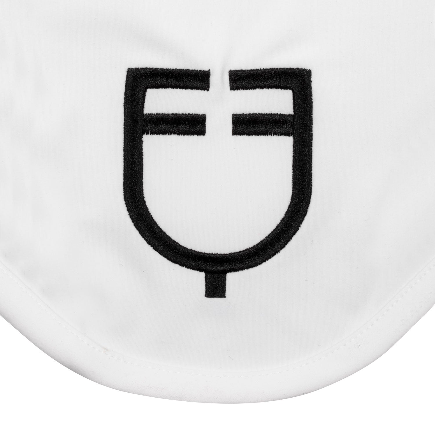 Equestro Cuffietta in Tessuto Tecnico Line Edition bianco