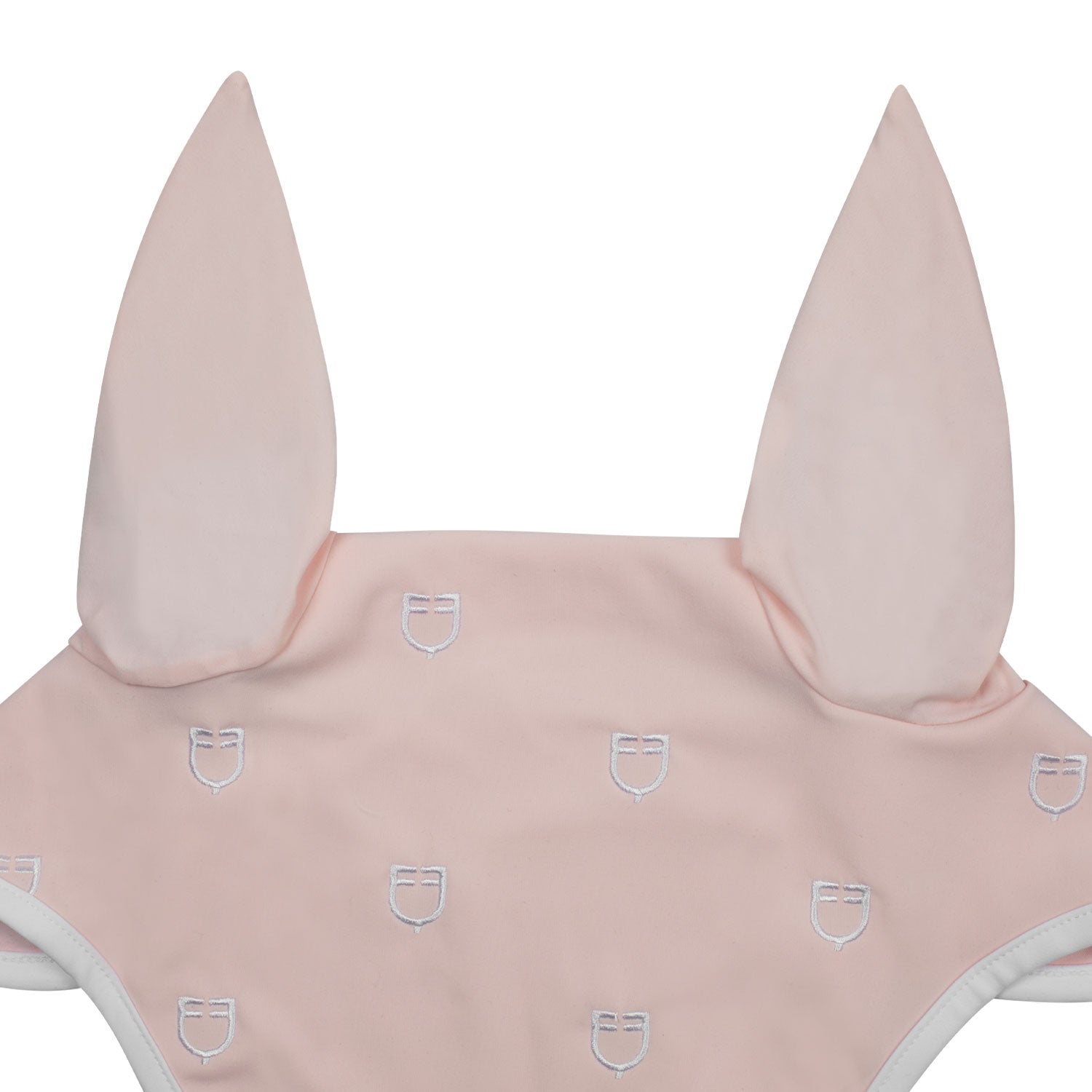 Equestro Cuffietta Multilogo in Tessuto Tecnico Line Edition bianco