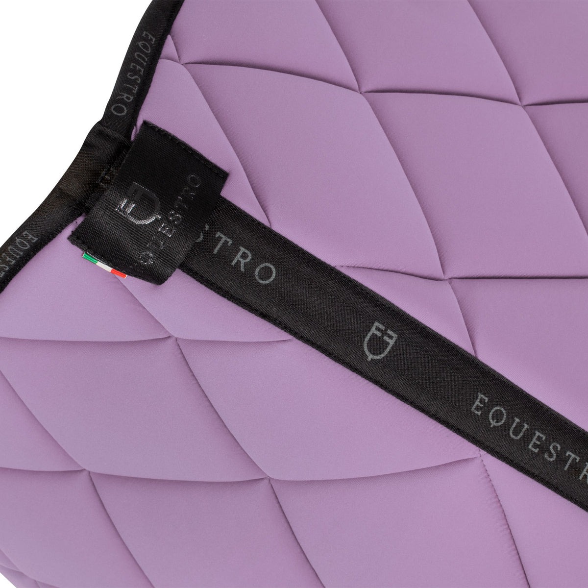 Equestro Sottosella da Dressage in Tessuto Tecnico Modello Gp Difetto di Cucitura Logo