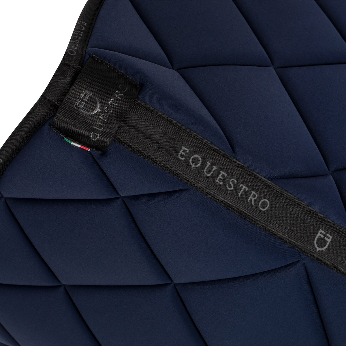 Equestro Sottosella da Dressage in Tessuto Tecnico con Logo