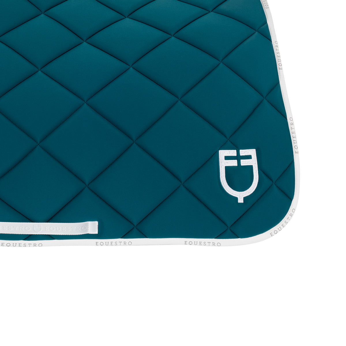Equestro Sottosella da Dressage in Tessuto Tecnico con Logo