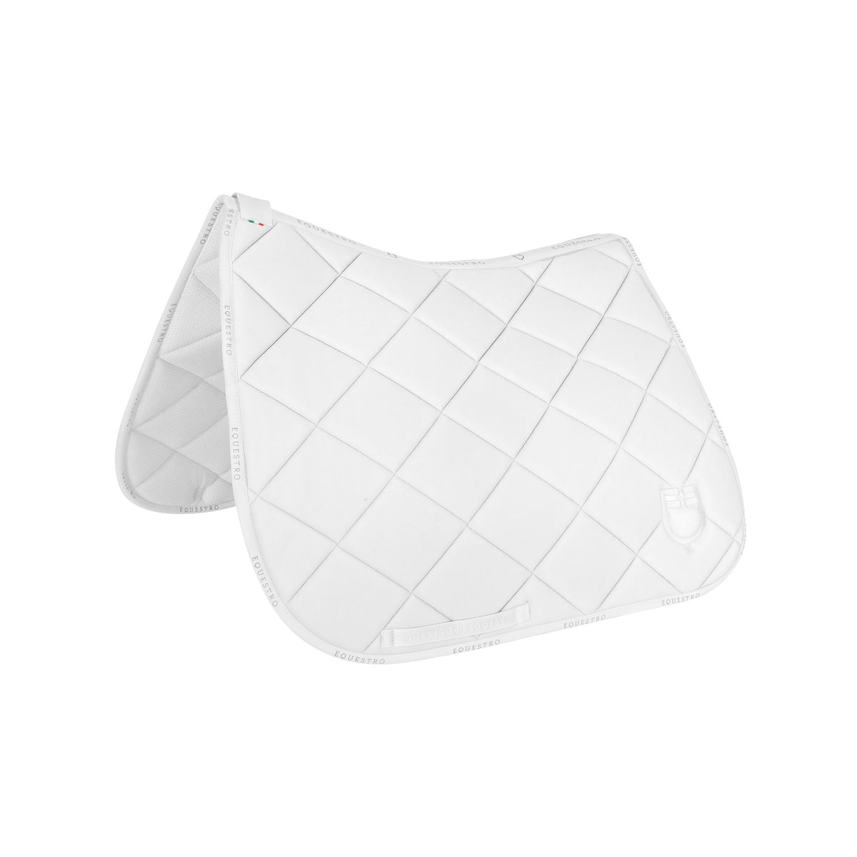 Equestro Sottosella da Dressage in Tessuto Tecnico con Logo