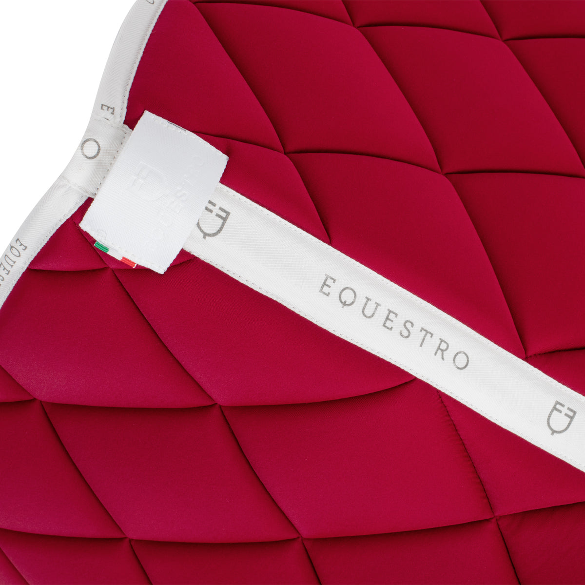 Equestro Sottosella da Dressage in Tessuto Tecnico con Logo