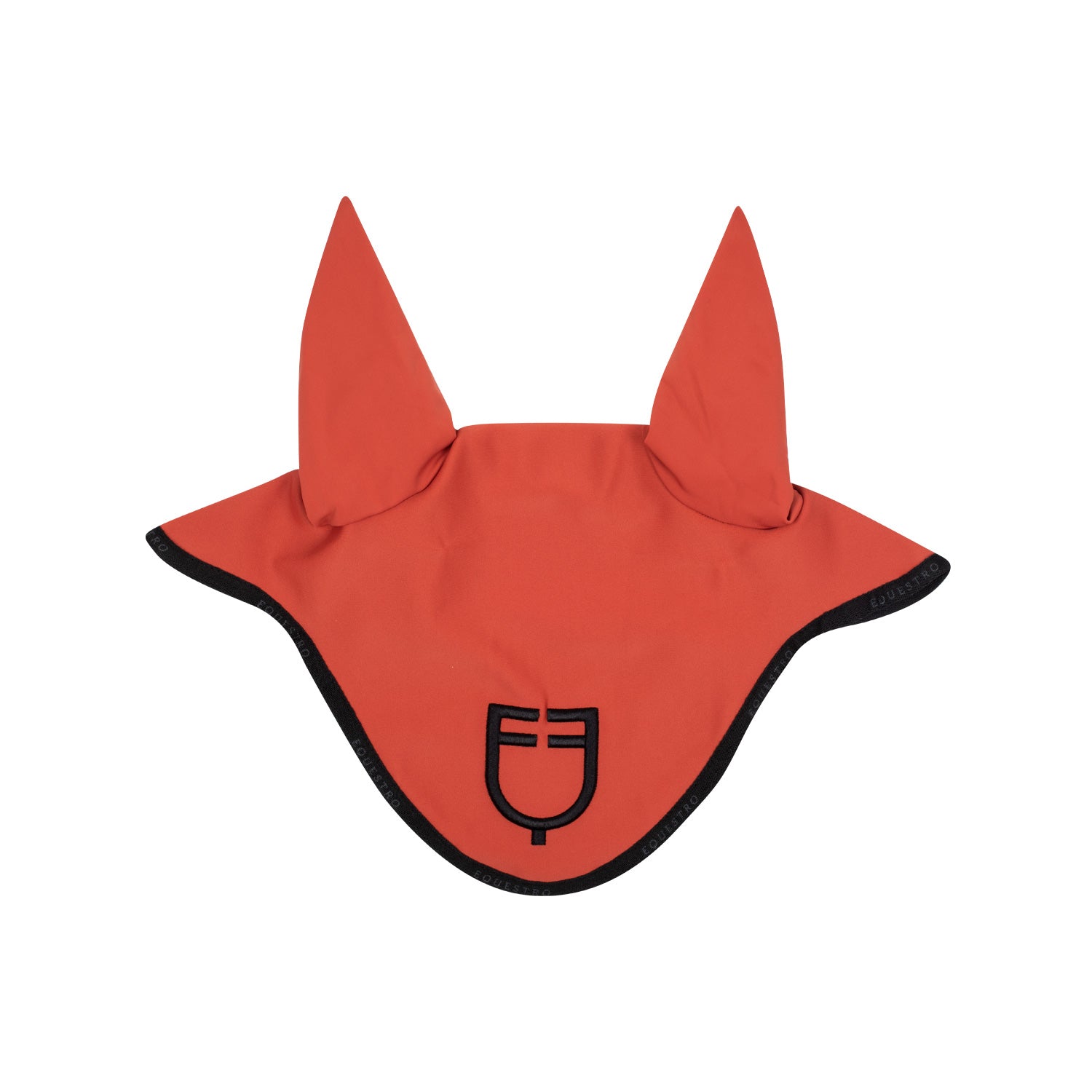 Equestro Cuffietta in Tessuto Tecnico con Logo per Cavallo