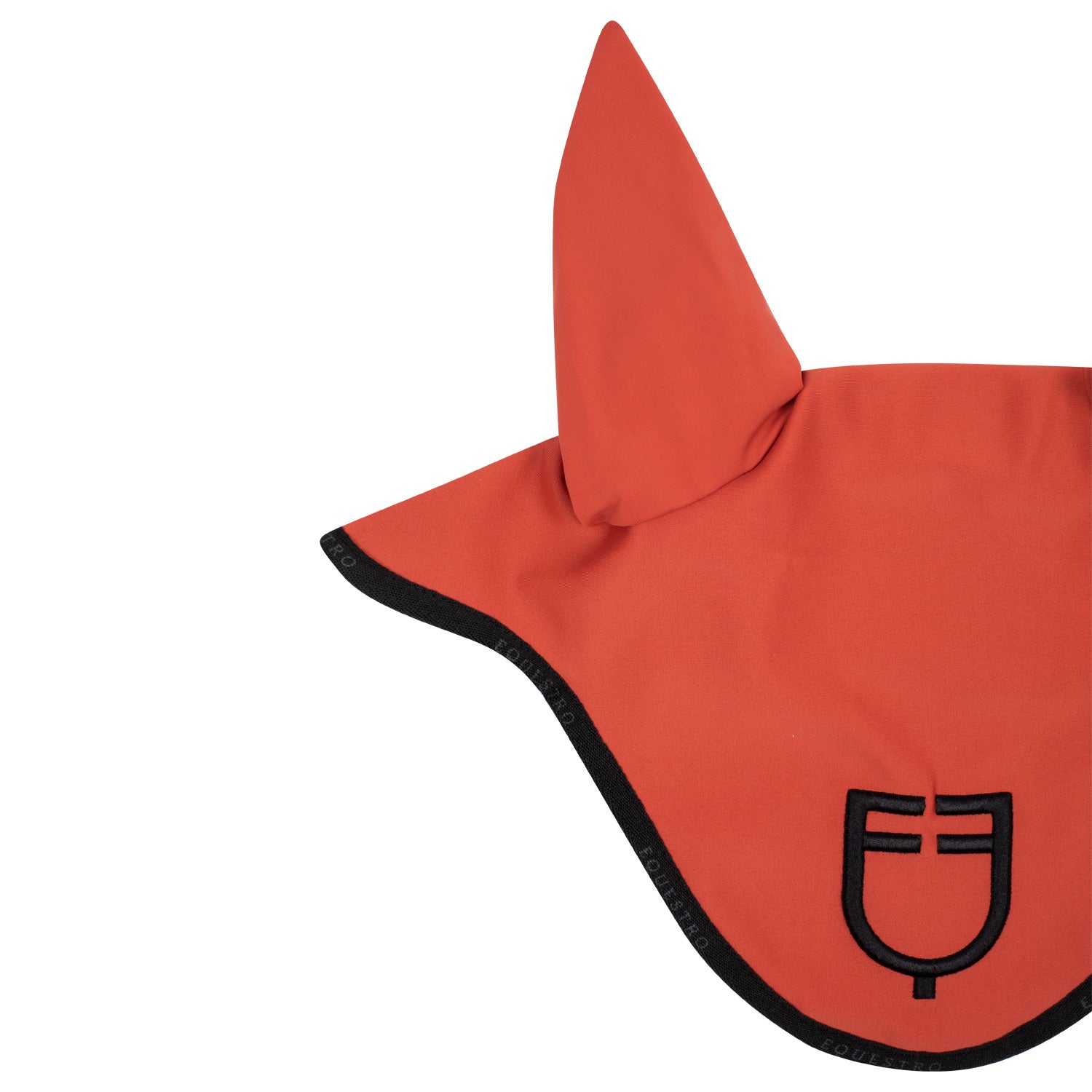 Equestro Cuffietta in Tessuto Tecnico con Logo per Cavallo