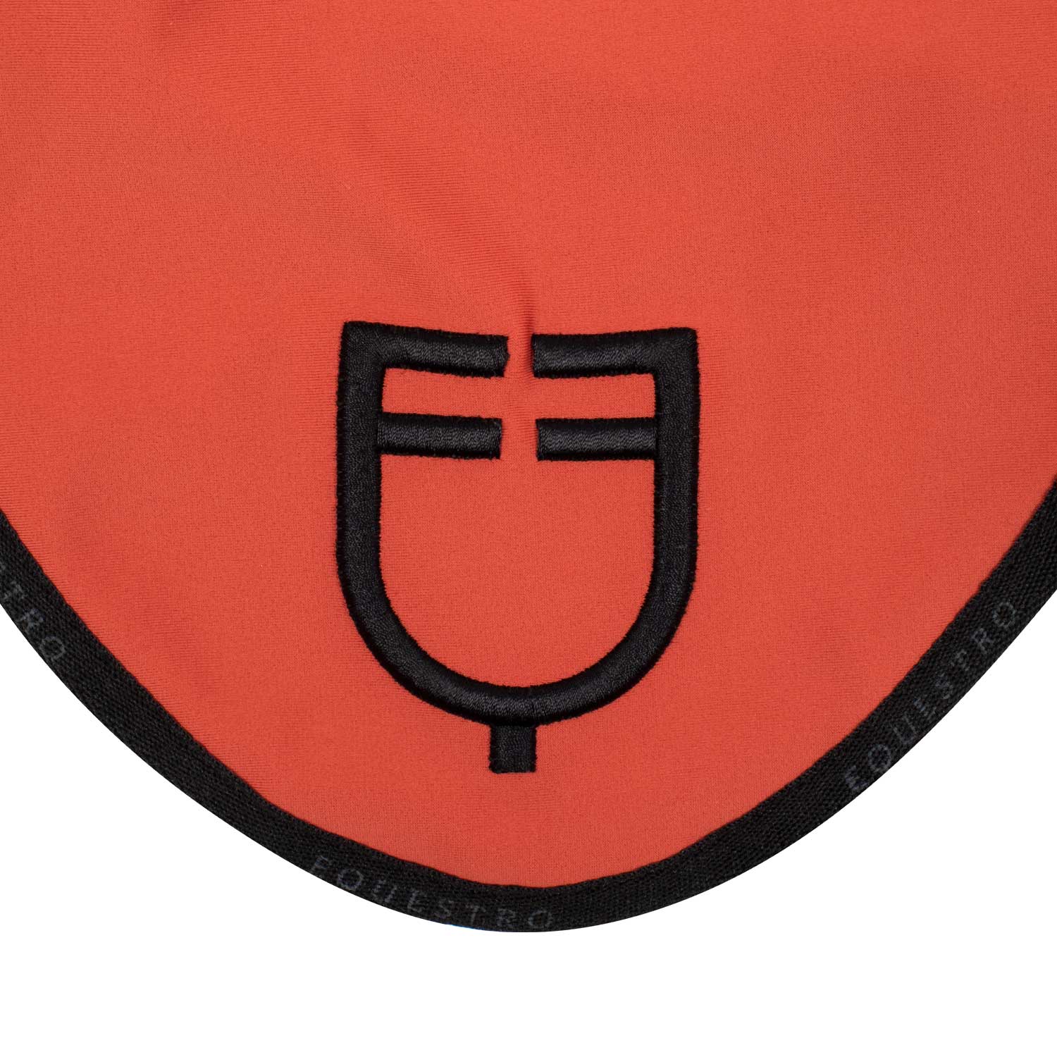 Equestro Cuffietta in Tessuto Tecnico con Logo per Cavallo