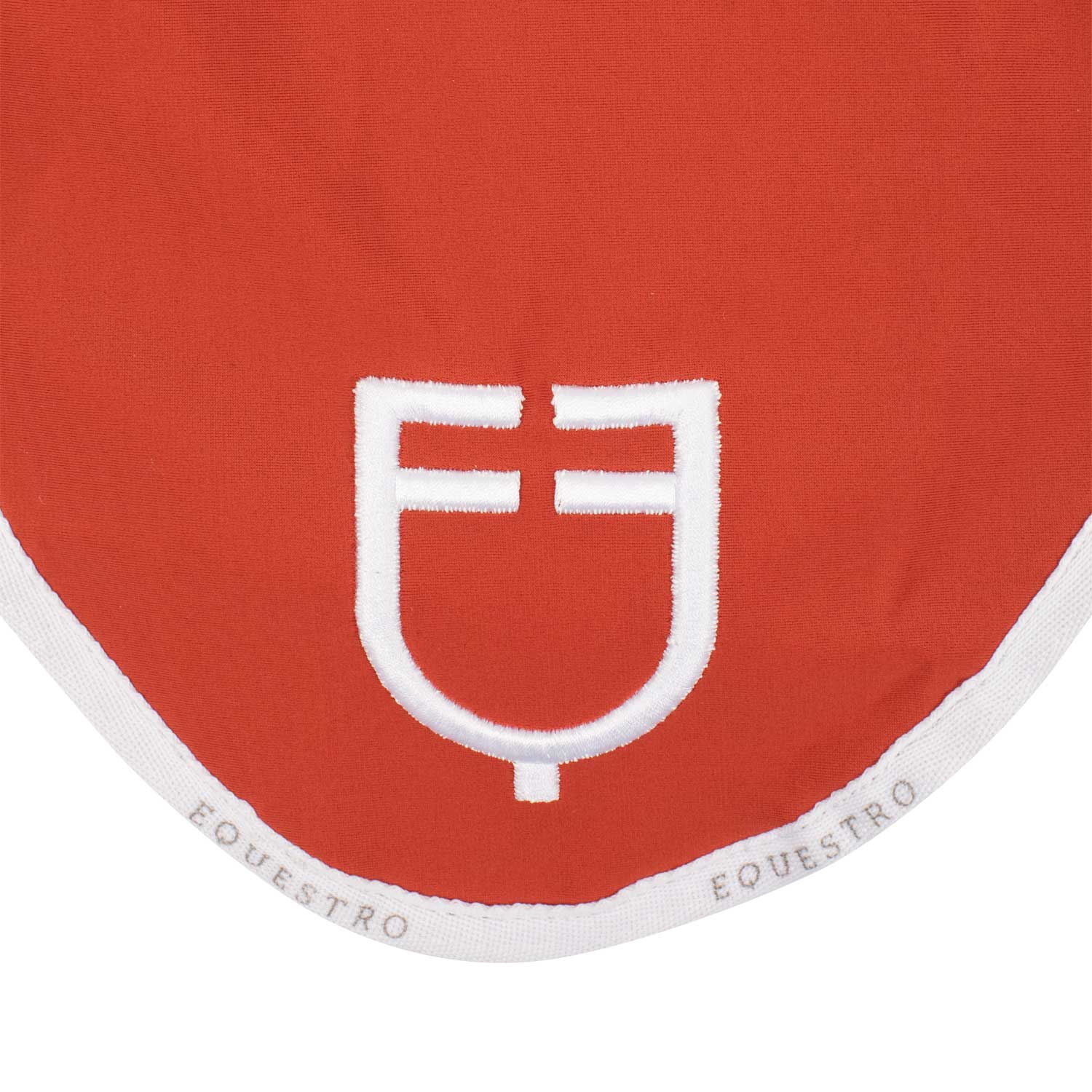 Equestro Cuffietta in Tessuto Tecnico con Logo per Cavallo
