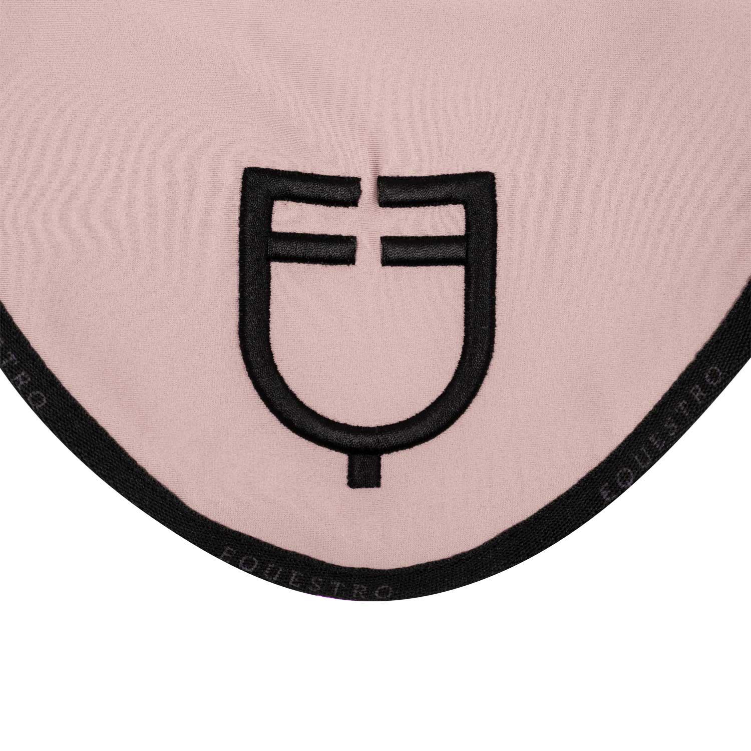 Equestro Cuffietta in Tessuto Tecnico con Logo per Cavallo