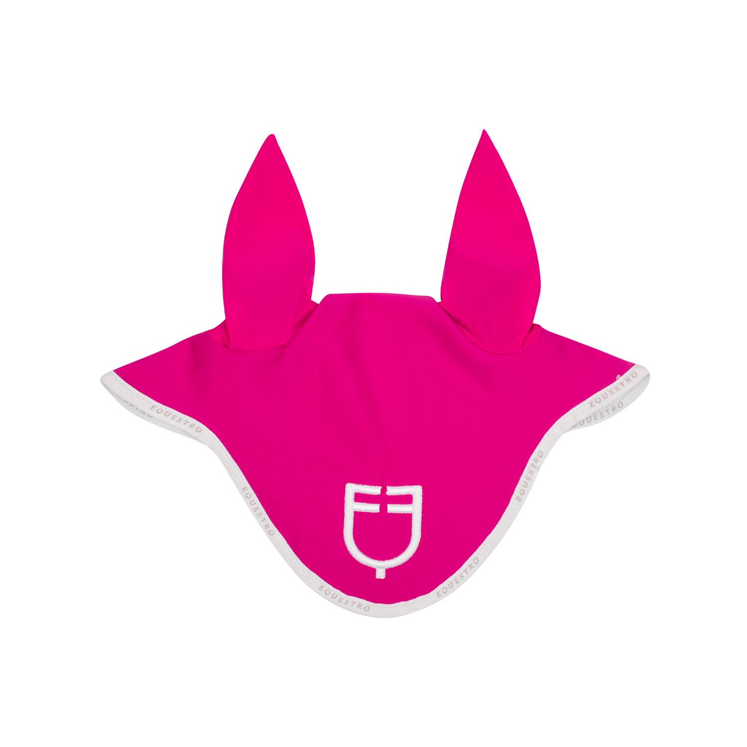 Equestro Cuffietta in Tessuto Tecnico con Logo per Cavallo