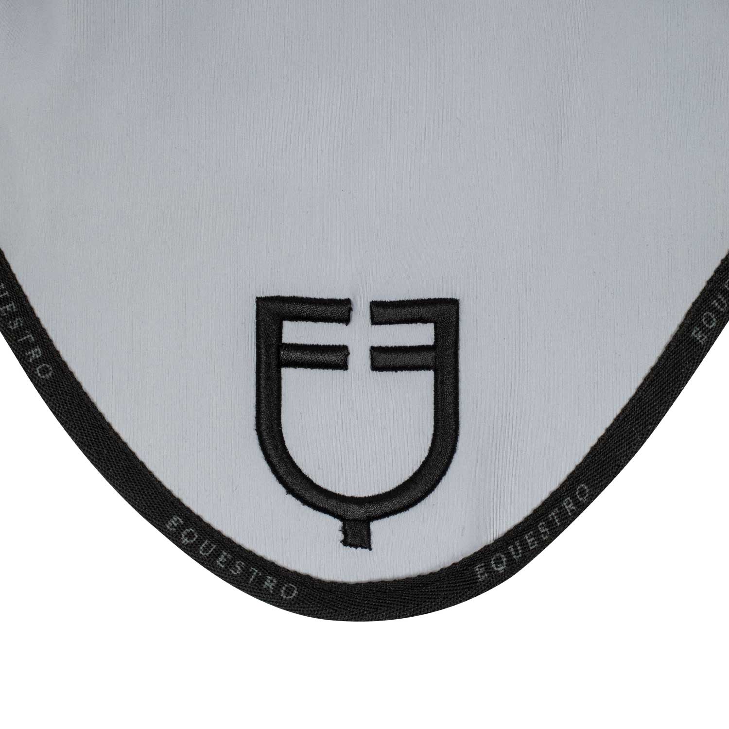 Equestro Cuffietta in Tessuto Tecnico con Logo per Cavallo