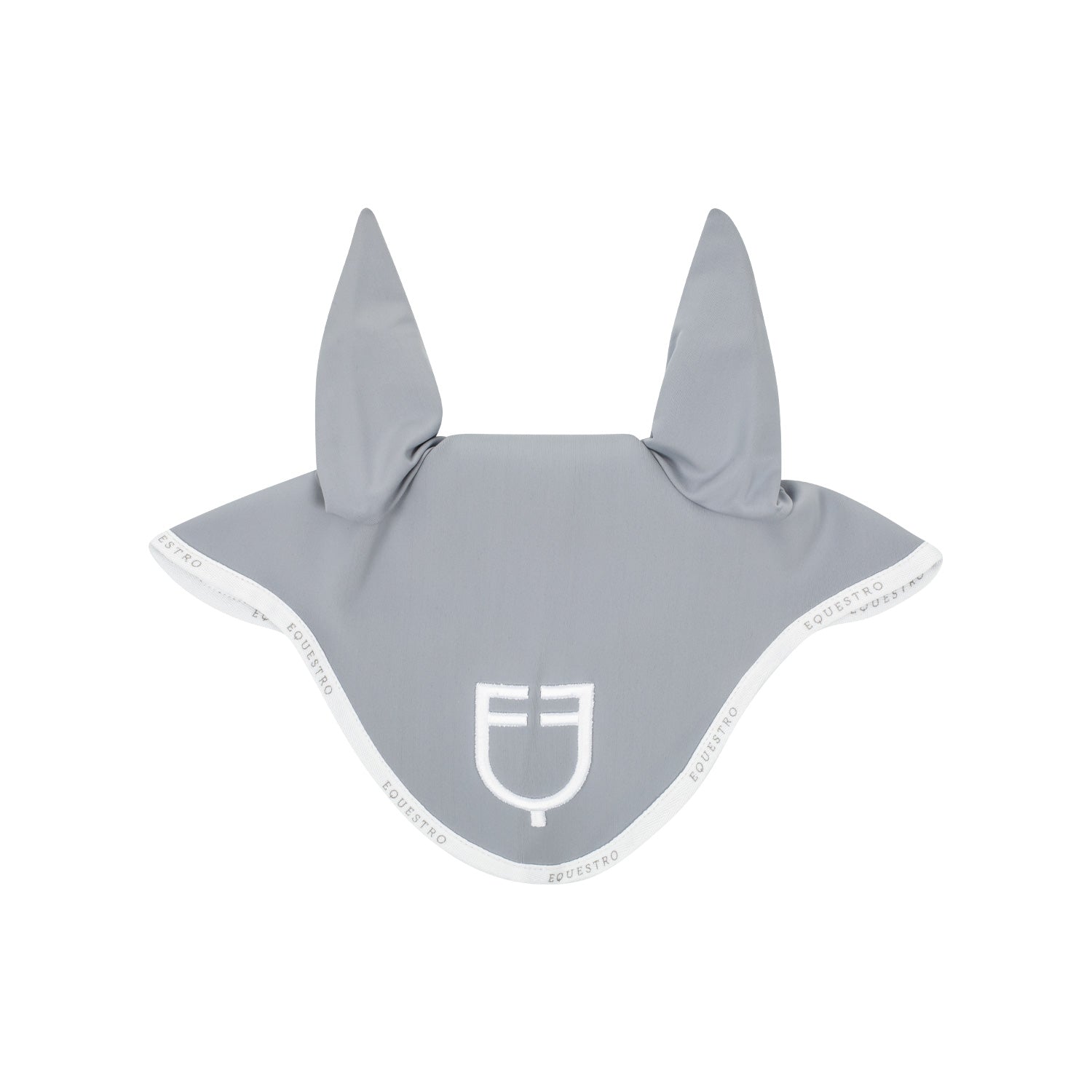 Equestro Cuffietta in Tessuto Tecnico con Logo per Cavallo