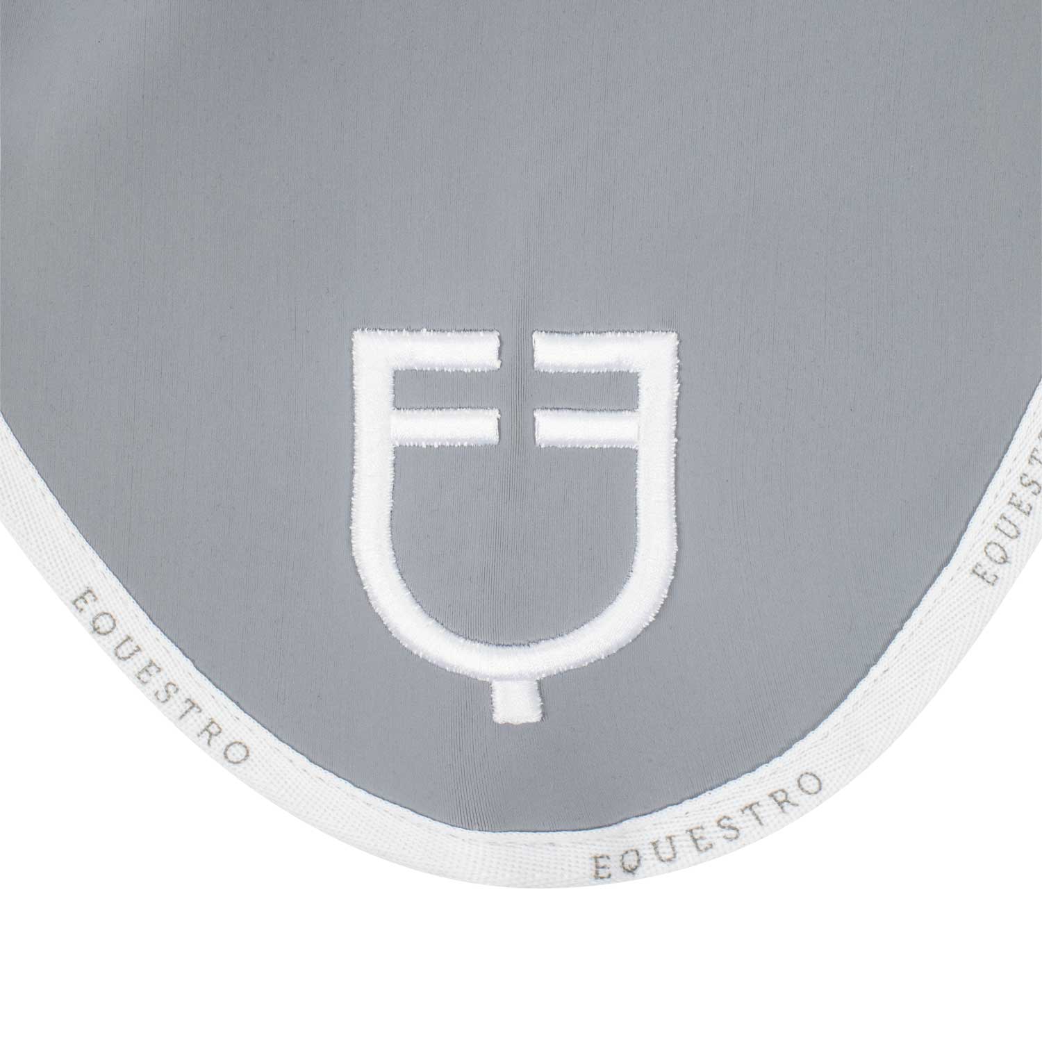 Equestro Cuffietta in Tessuto Tecnico con Logo per Cavallo