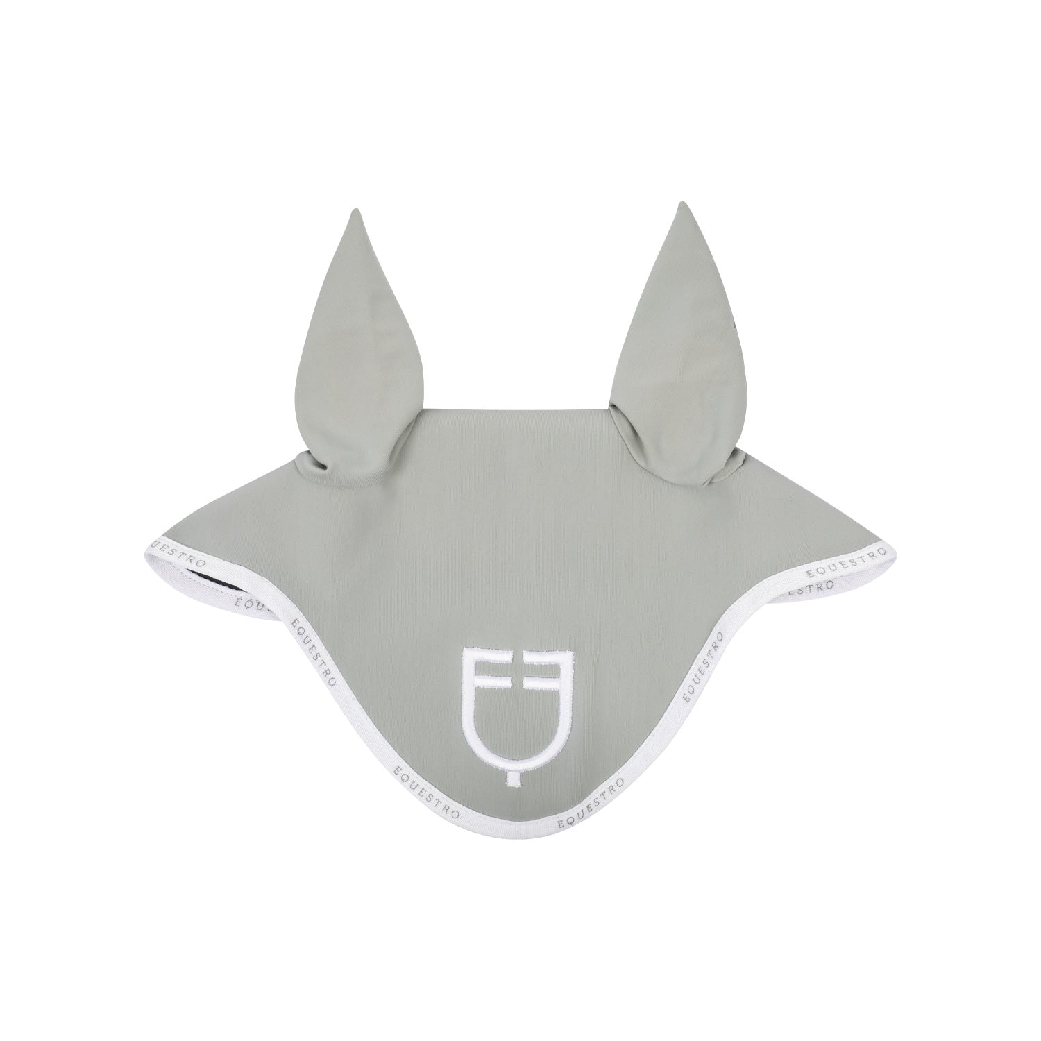Equestro Cuffietta in Tessuto Tecnico con Logo per Cavallo