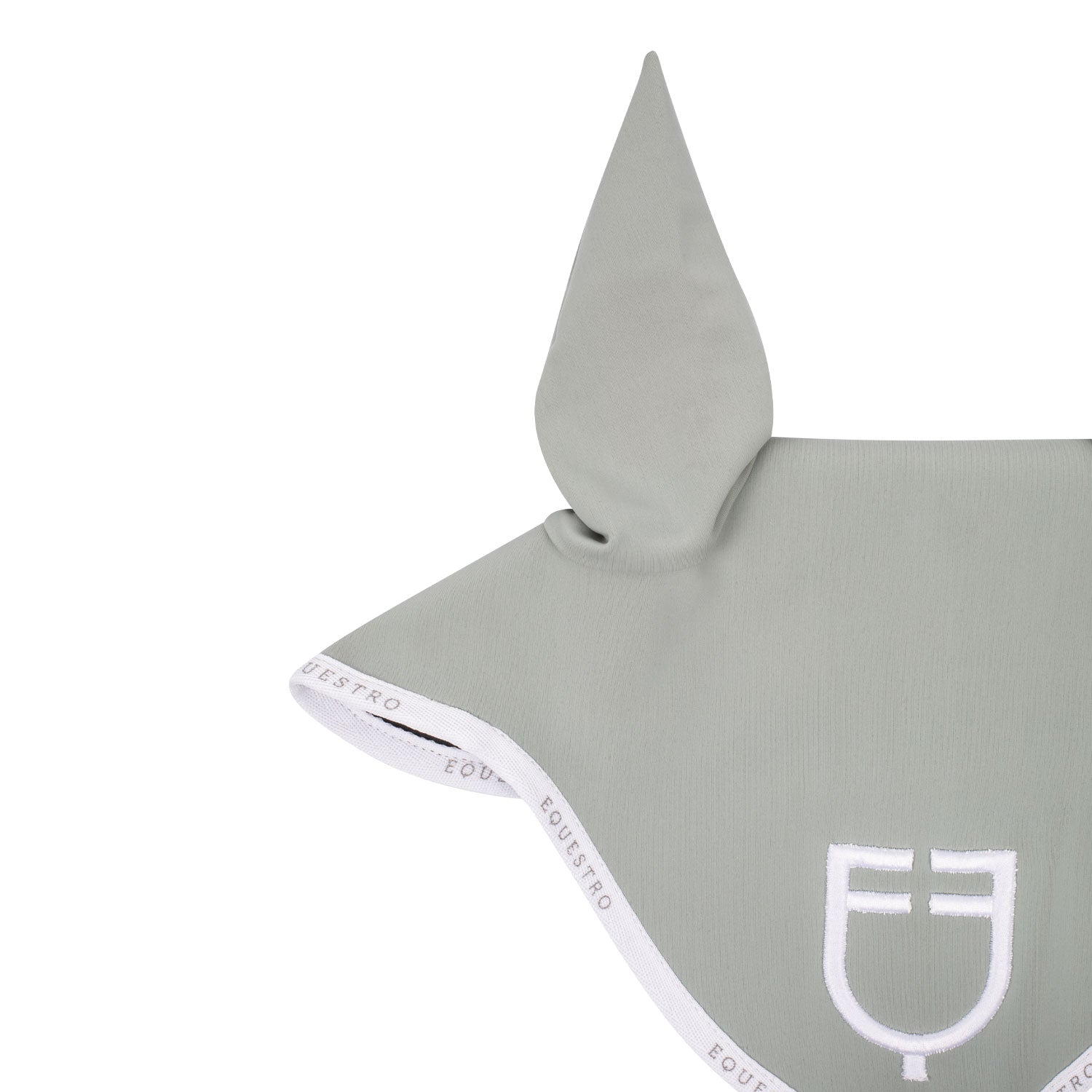 Equestro Cuffietta in Tessuto Tecnico con Logo per Cavallo