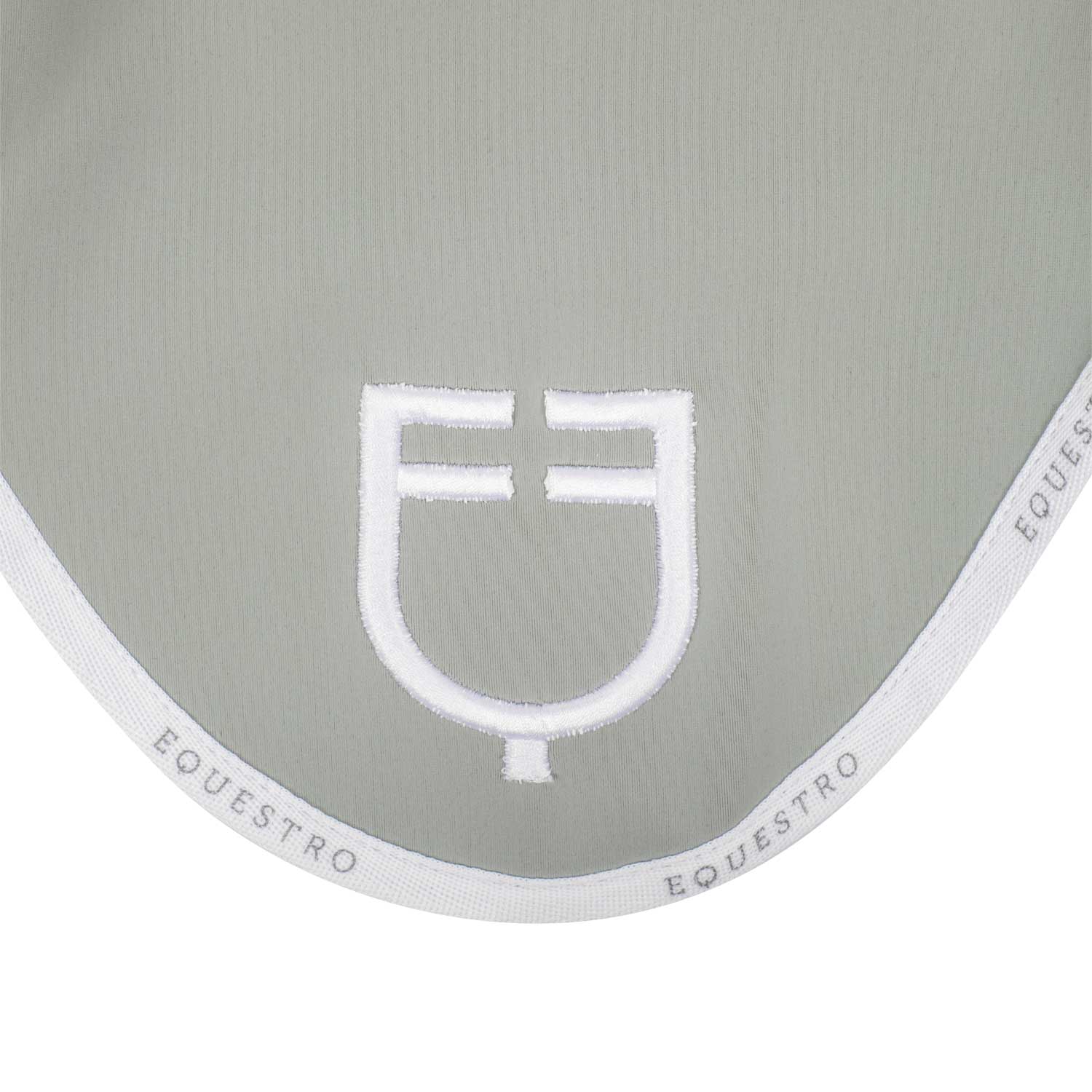 Equestro Cuffietta in Tessuto Tecnico con Logo per Cavallo