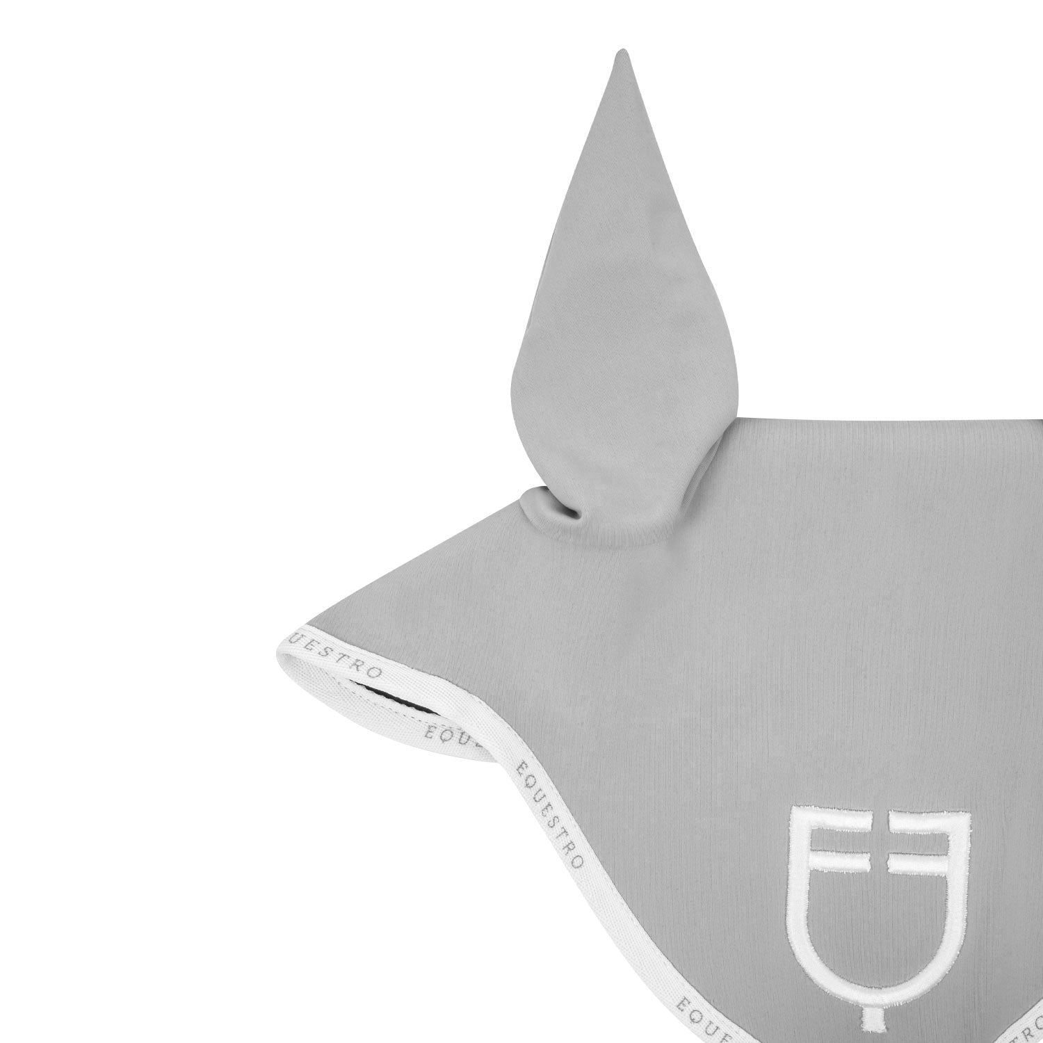 Equestro Cuffietta in Tessuto Tecnico con Logo per Cavallo