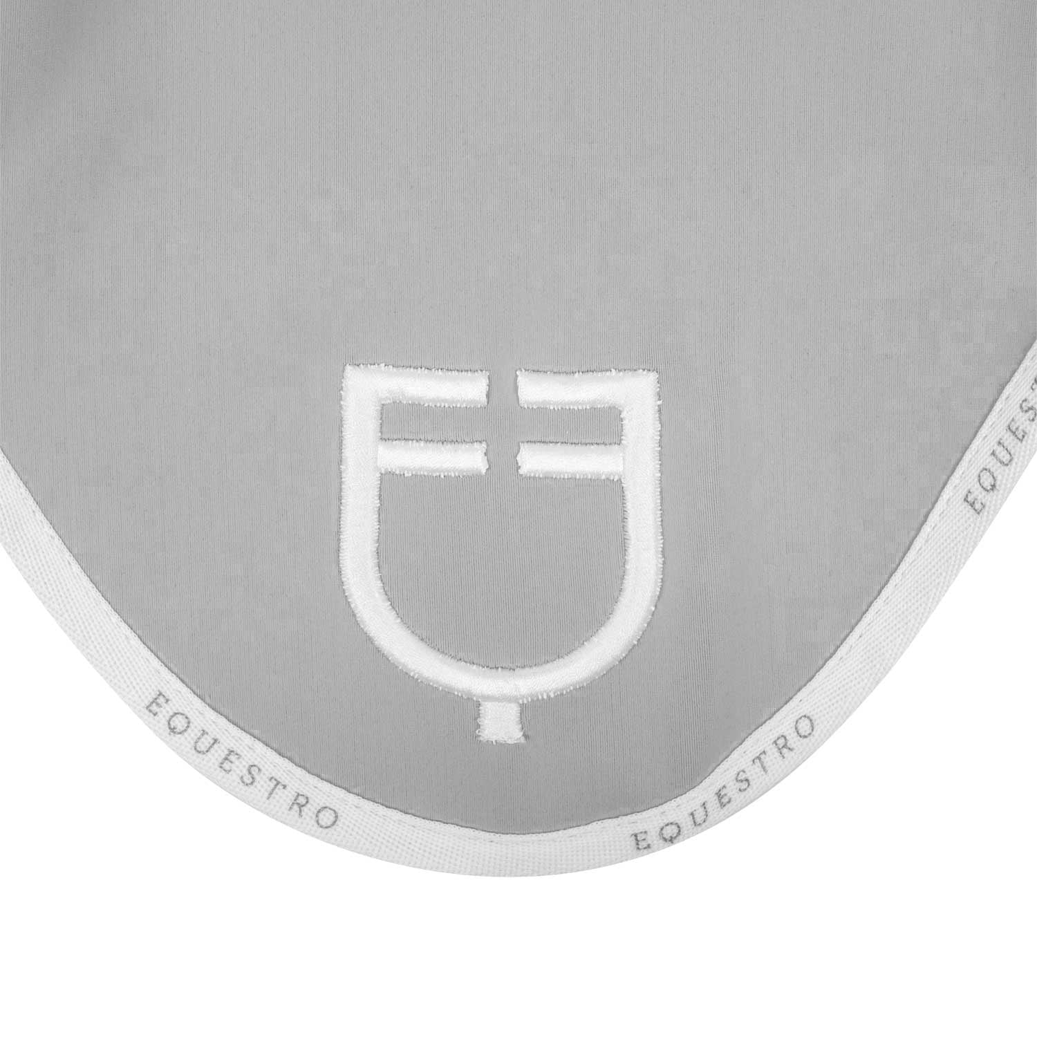 Equestro Cuffietta in Tessuto Tecnico con Logo per Cavallo