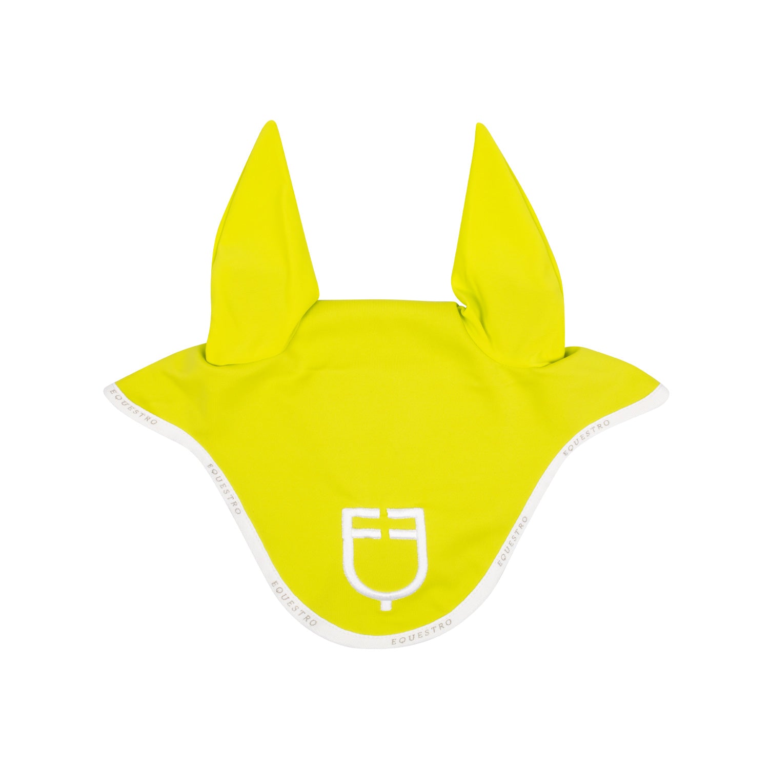 Equestro Cuffietta in Tessuto Tecnico con Logo per Cavallo