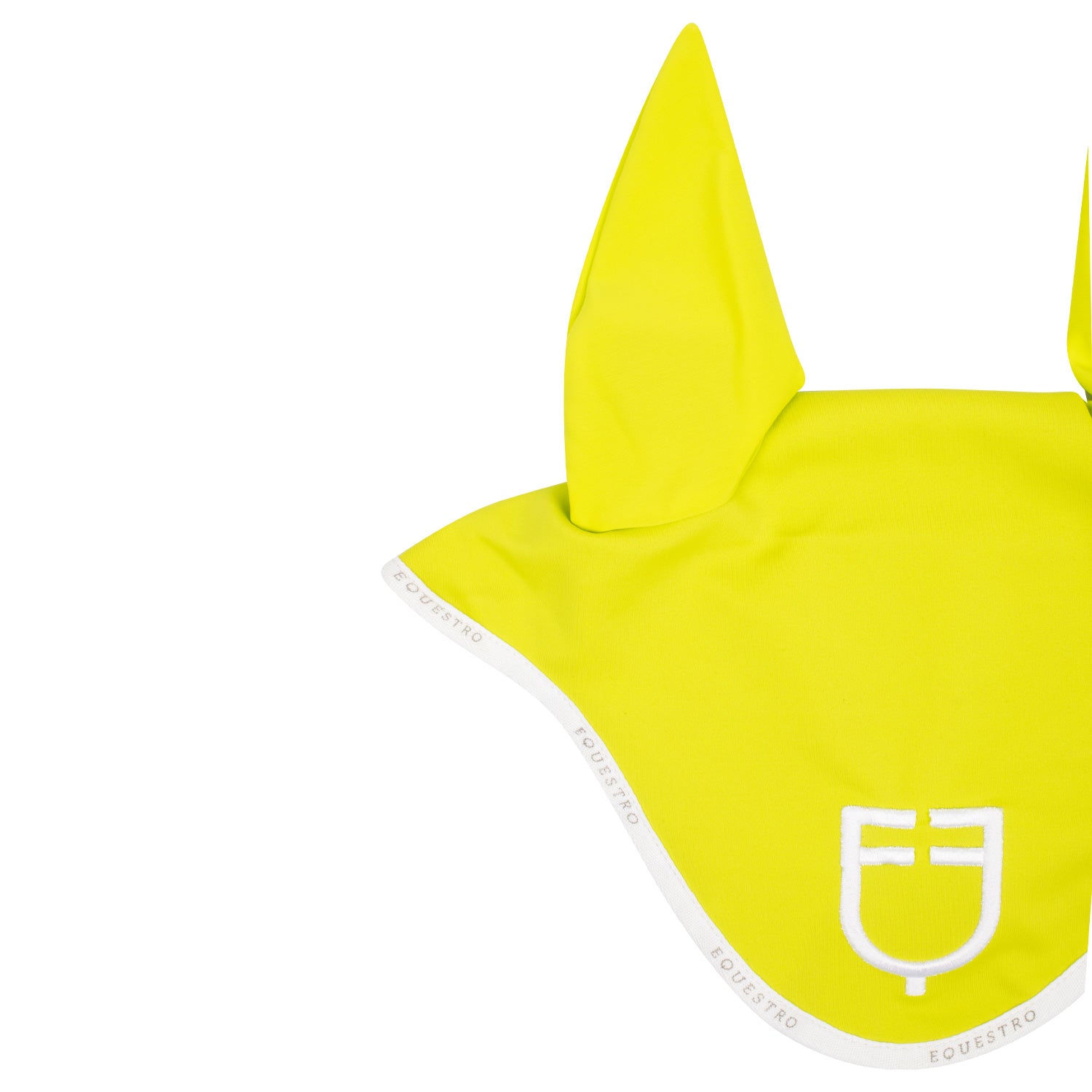Equestro Cuffietta in Tessuto Tecnico con Logo per Cavallo