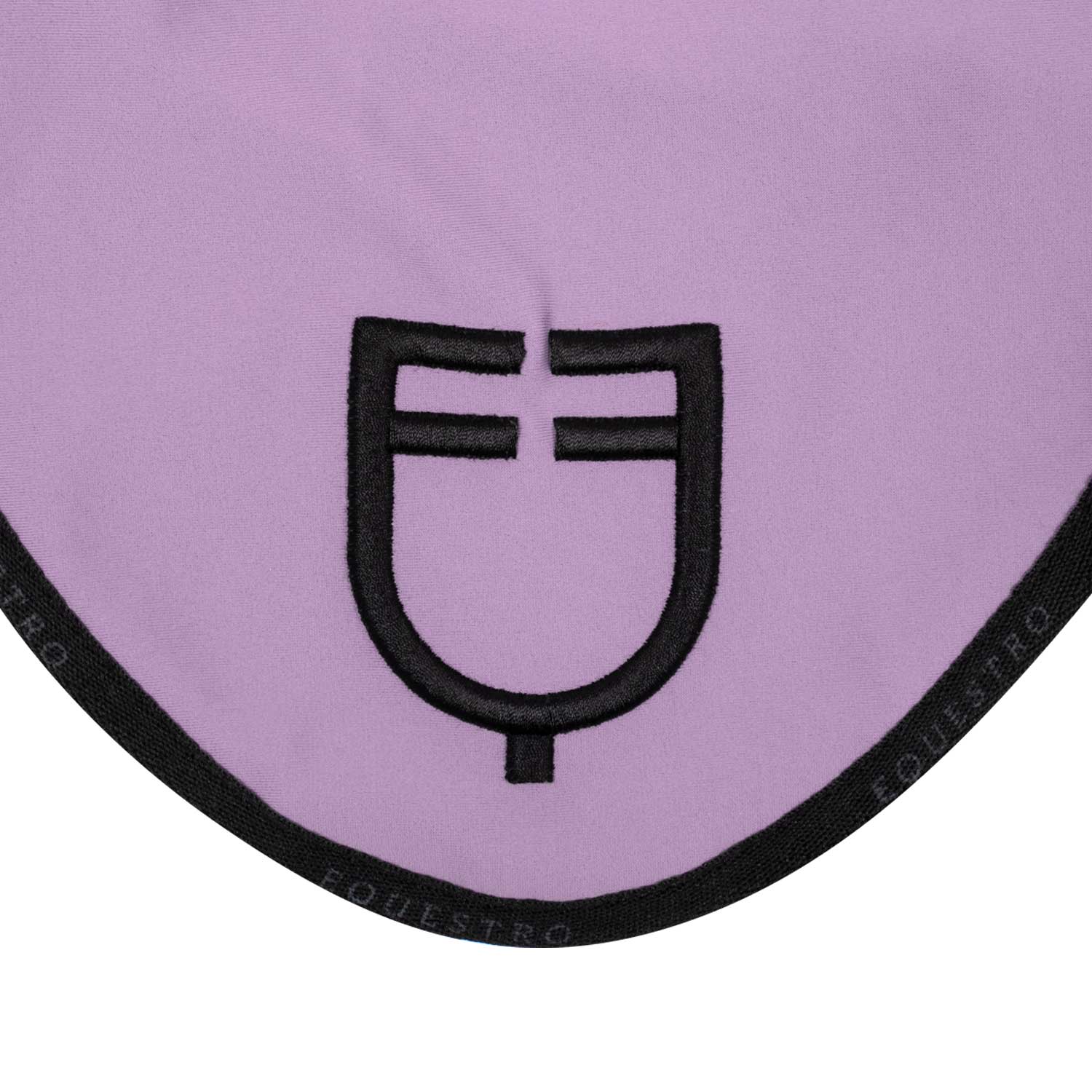 Equestro Cuffietta in Tessuto Tecnico con Logo per Cavallo