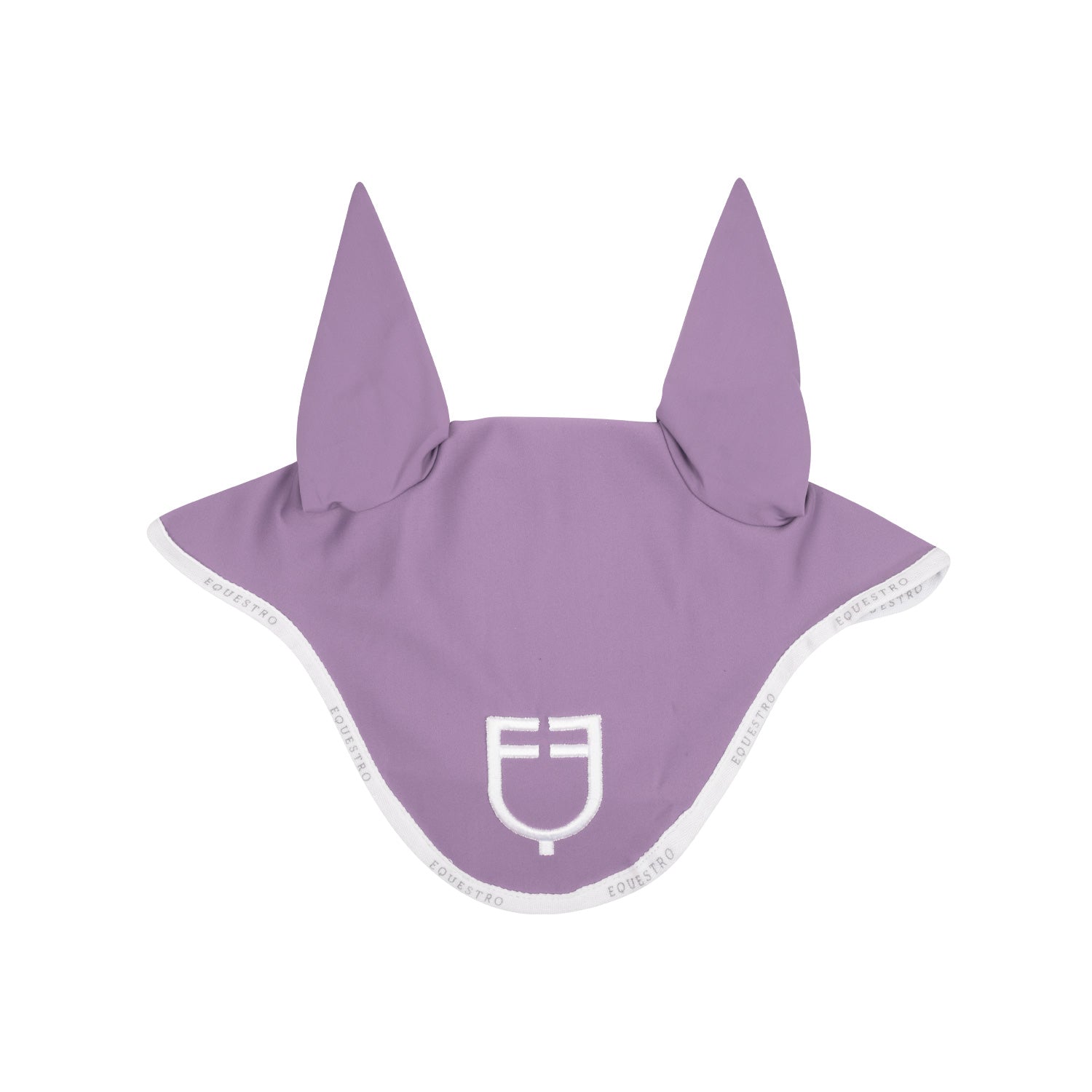 Equestro Cuffietta in Tessuto Tecnico con Logo per Cavallo