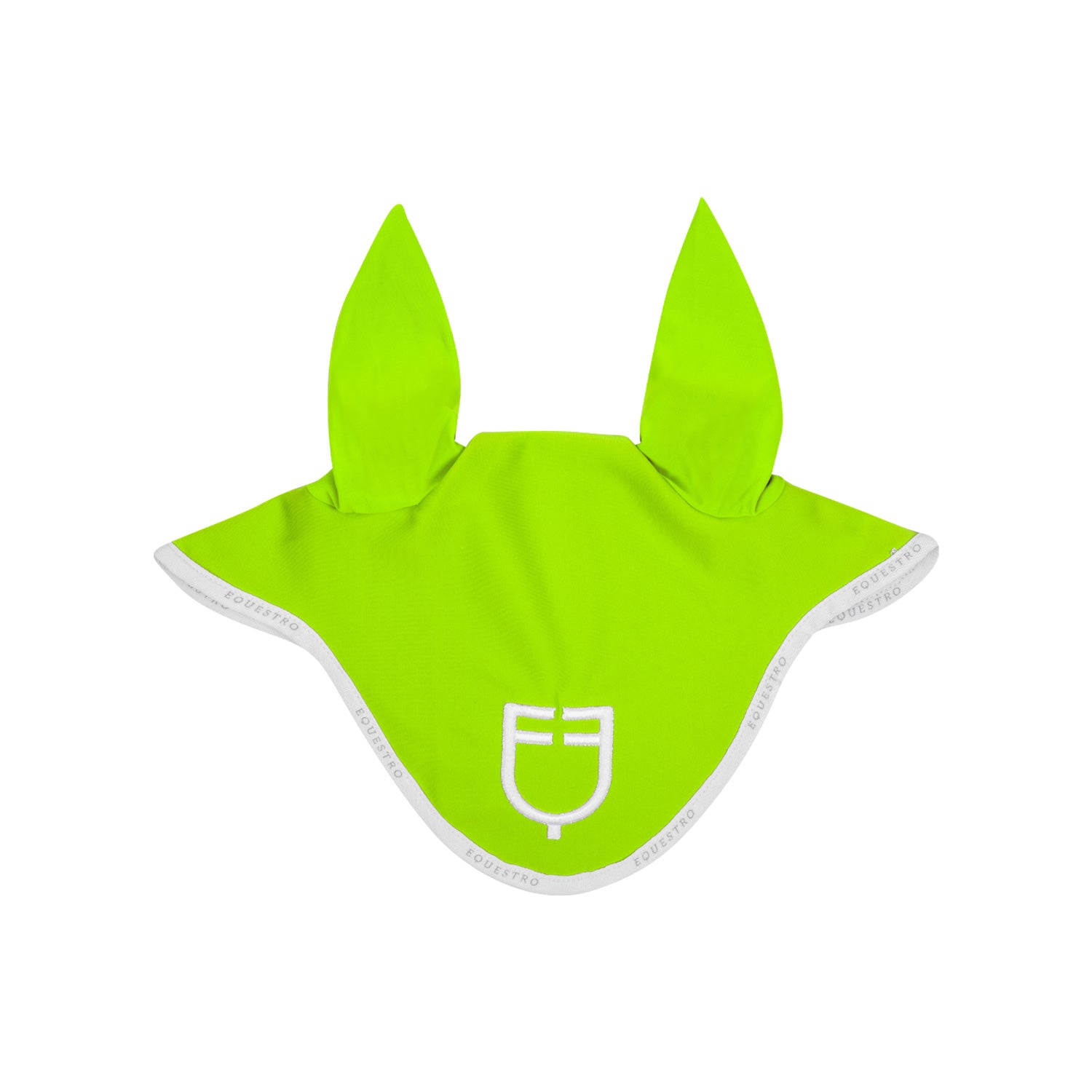 Equestro Cuffietta in Tessuto Tecnico con Logo per Cavallo