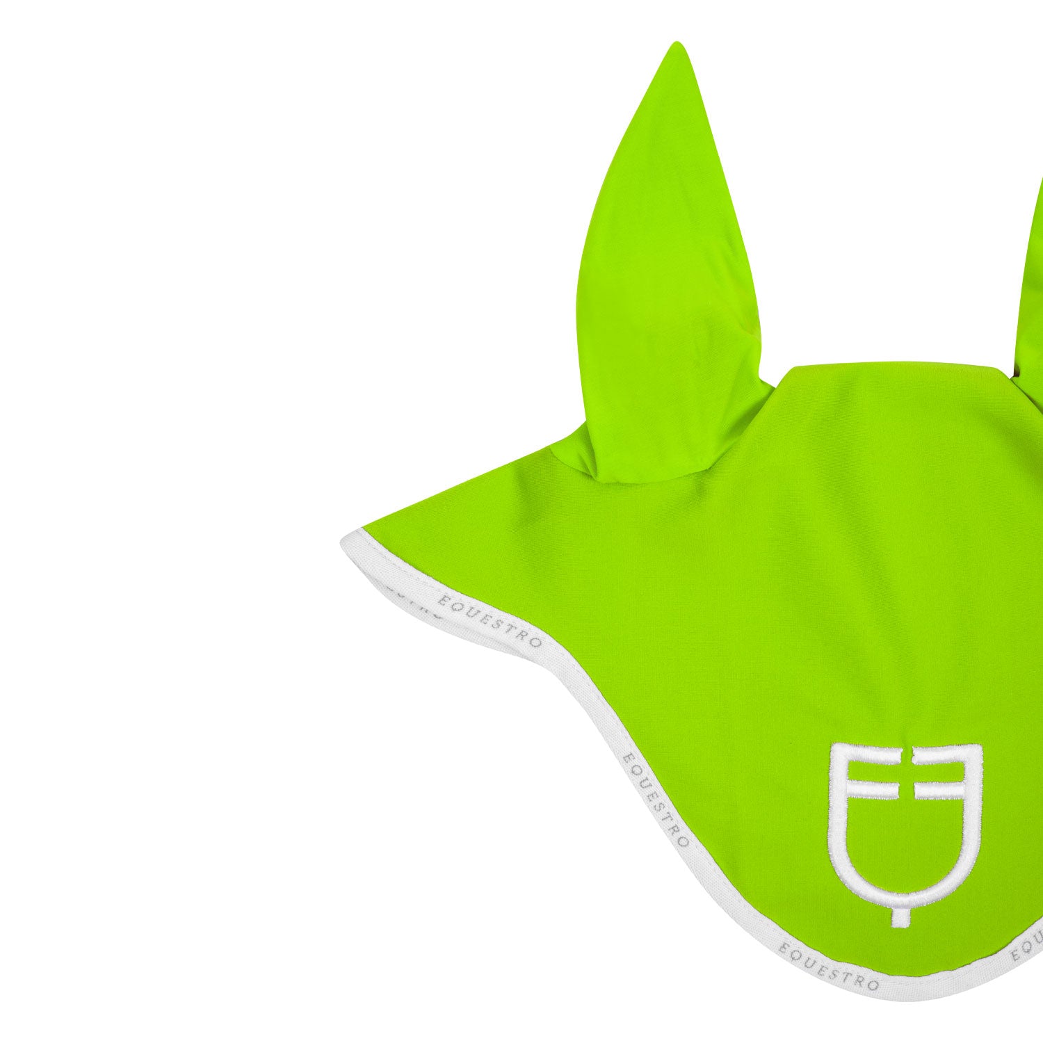 Equestro Cuffietta in Tessuto Tecnico con Logo per Cavallo