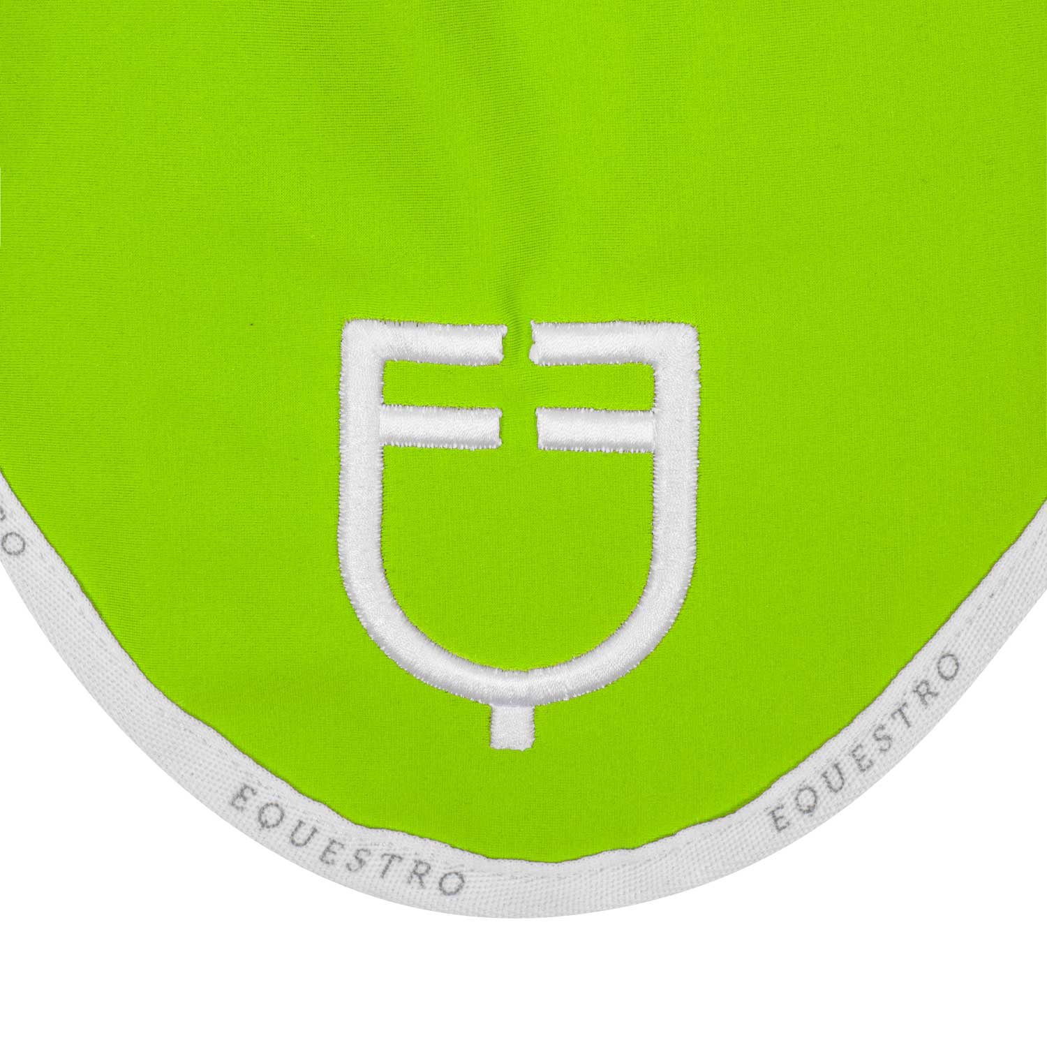 Equestro Cuffietta in Tessuto Tecnico con Logo per Cavallo