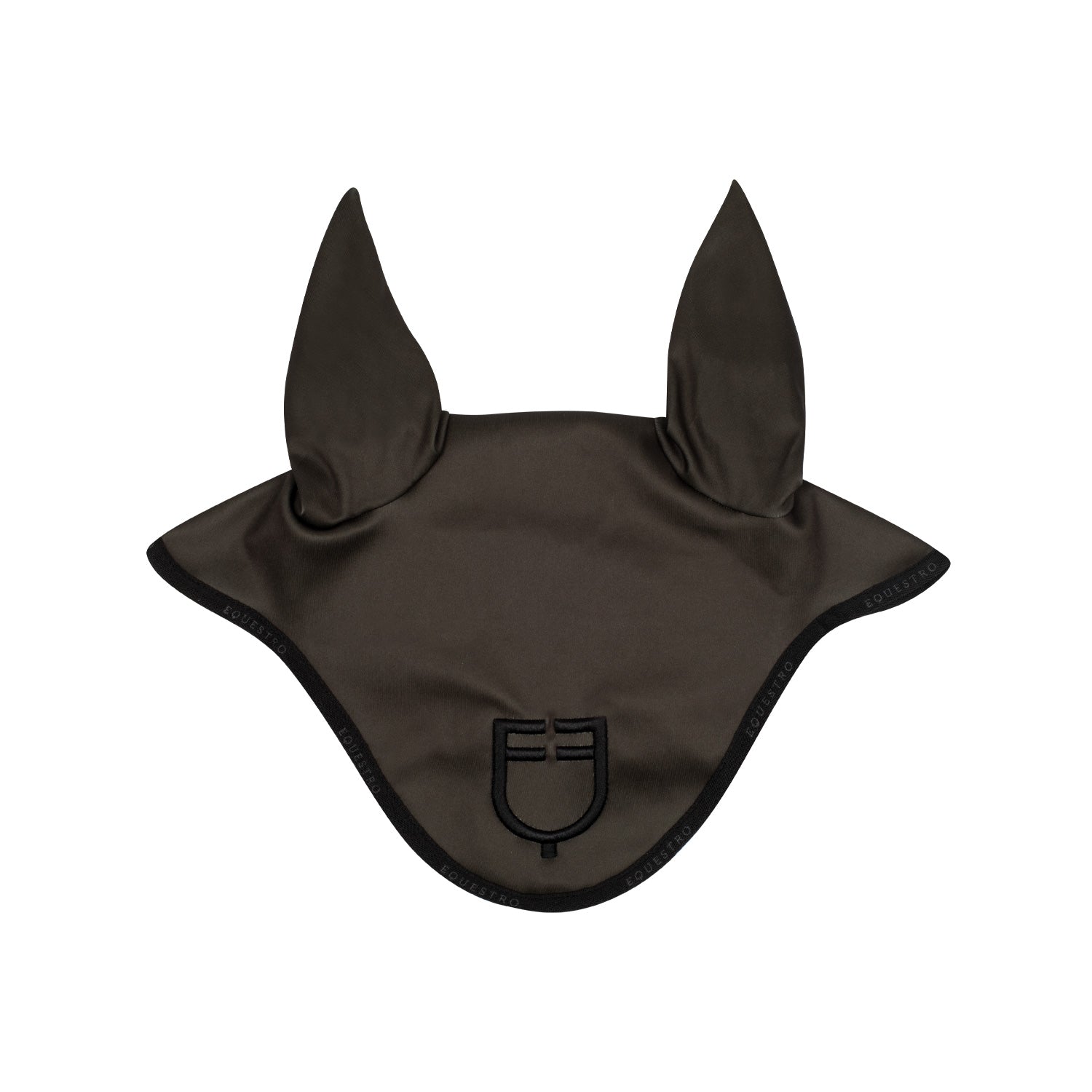 Equestro Cuffietta in Tessuto Tecnico con Logo per Cavallo