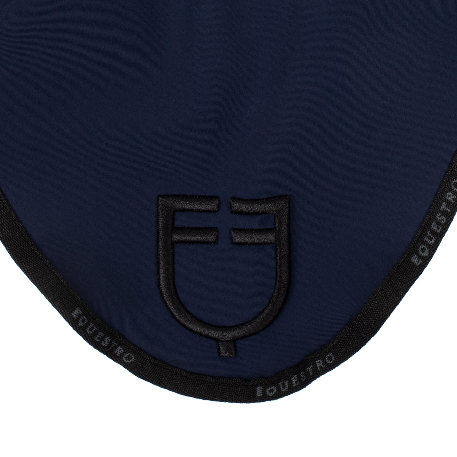 Equestro Cuffietta in Tessuto Tecnico con Logo per Cavallo