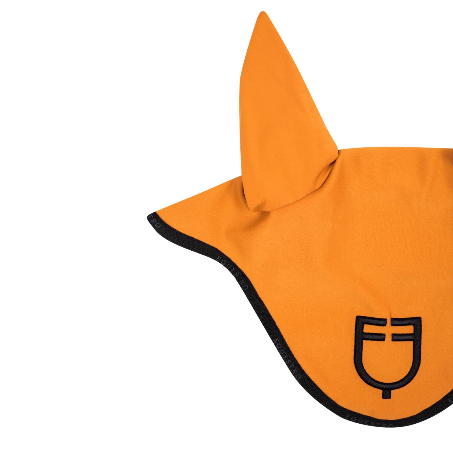 Equestro Cuffietta in Tessuto Tecnico con Logo per Cavallo